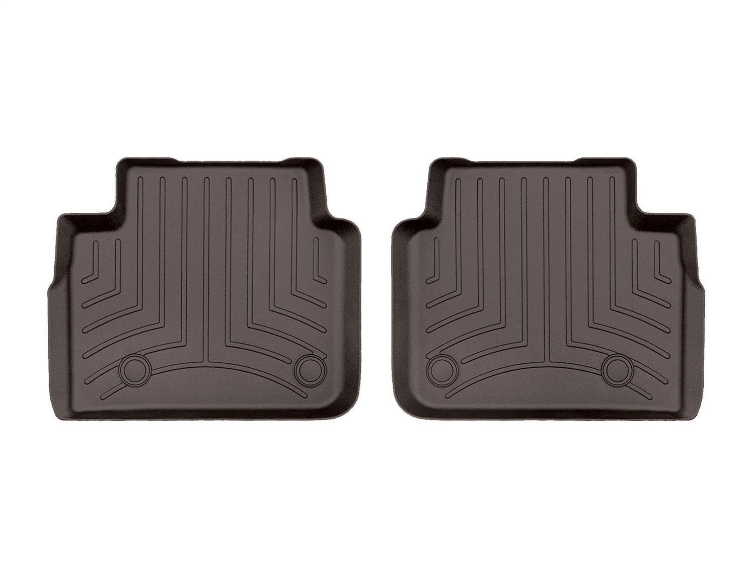 Weathertech 4716962IM FloorLiner™ HP; Cocoa; Rear; 2 Pcs.; Weathertech 4716962IM