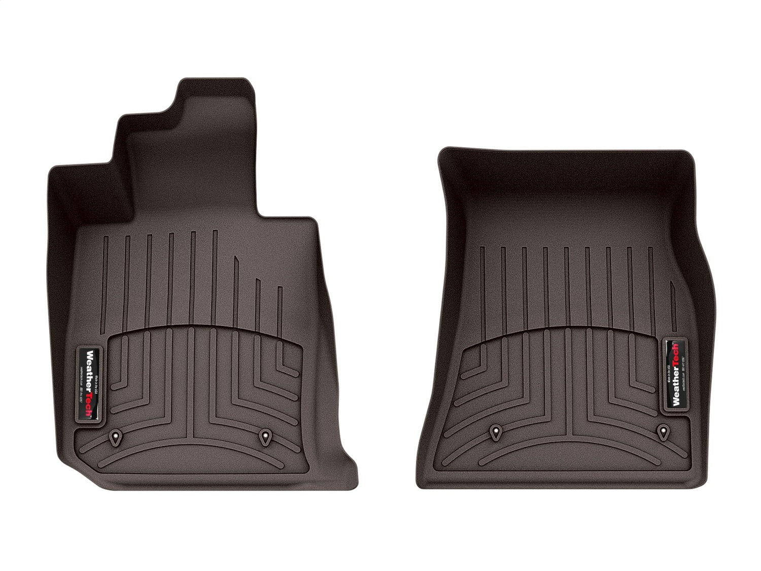 Weathertech 4717111 FloorLiner™ DigitalFit®; Cocoa; Front; Weathertech 4717111