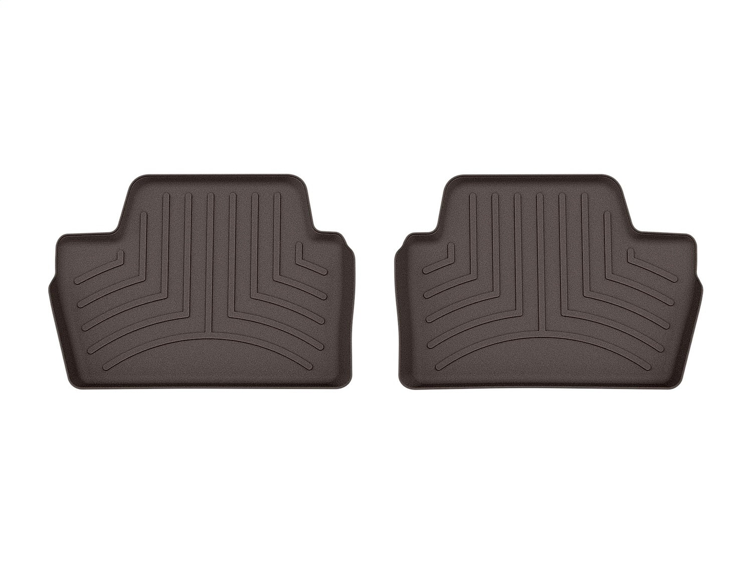Weathertech 4717112 FloorLiner™ DigitalFit®; Cocoa; Rear; 2 Piece; Weathertech 4717112
