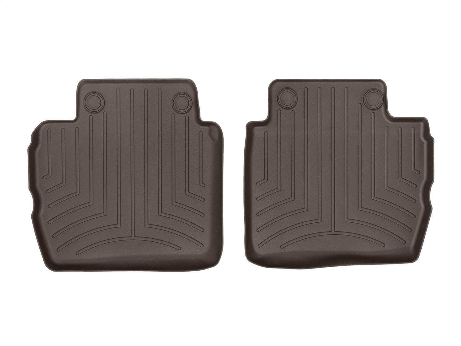 Weathertech 472025 FloorLiner™ DigitalFit®; Cocoa; Rear; Weathertech 472025
