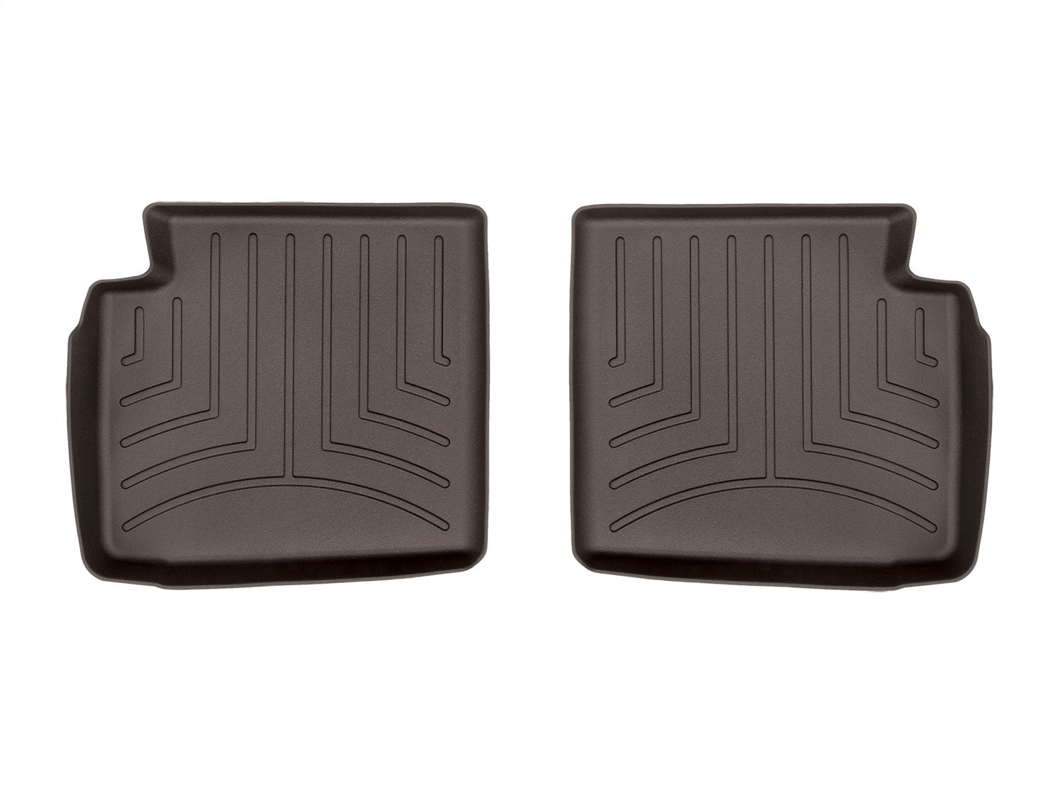 Weathertech 473692 FloorLiner™ DigitalFit®; Cocoa; Rear; 2 Piece; Weathertech 473692