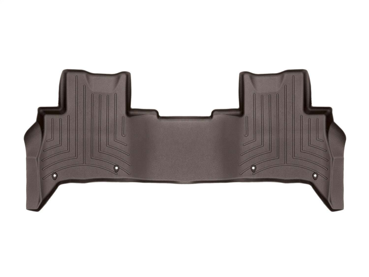 Weathertech 474806 FloorLiner™ DigitalFit®; Cocoa; Rear; Weathertech 474806