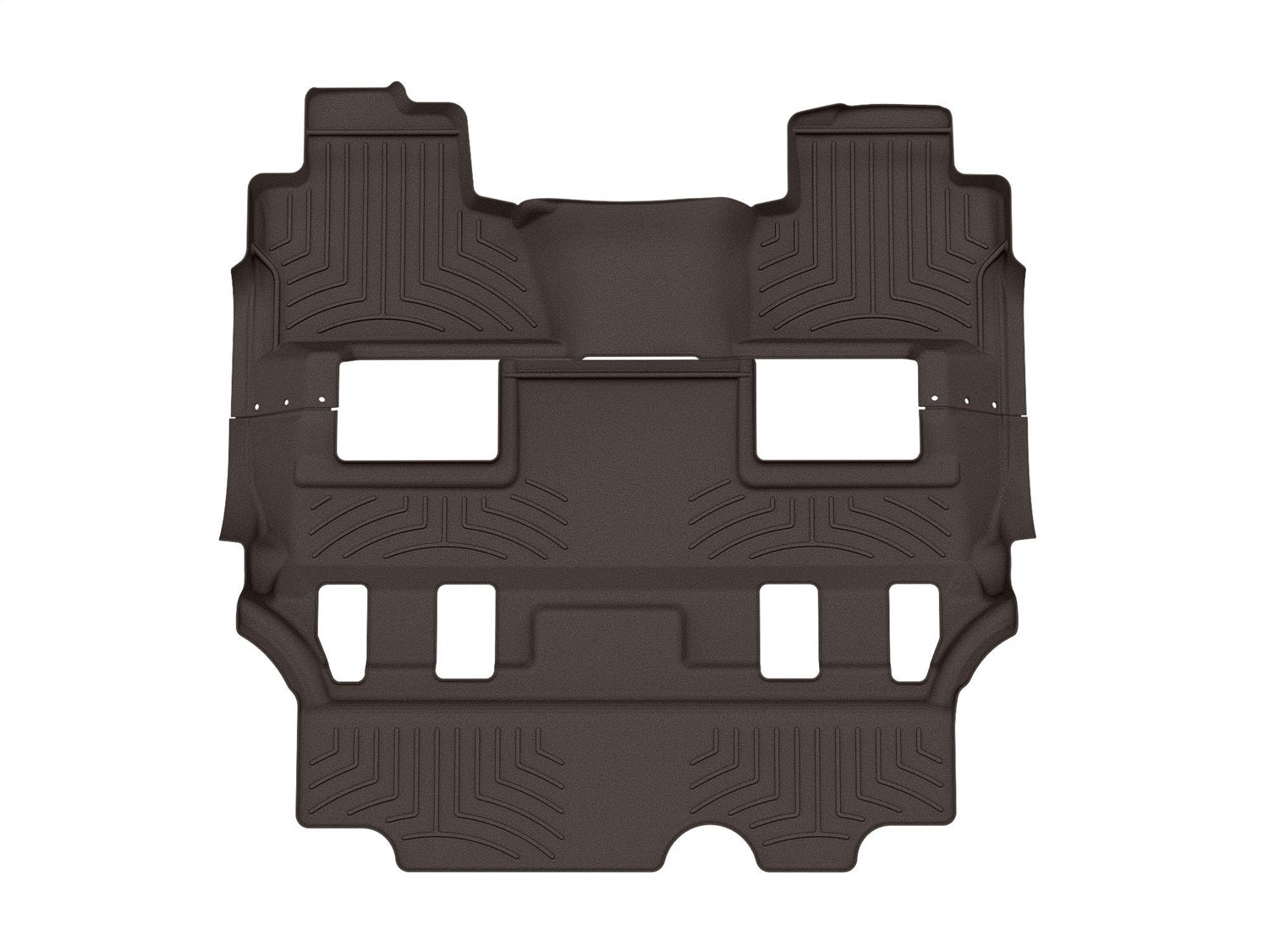 Weathertech 476070IM FloorLiner™ HP; Cocoa; Rear and Third Row; Weathertech 476070IM