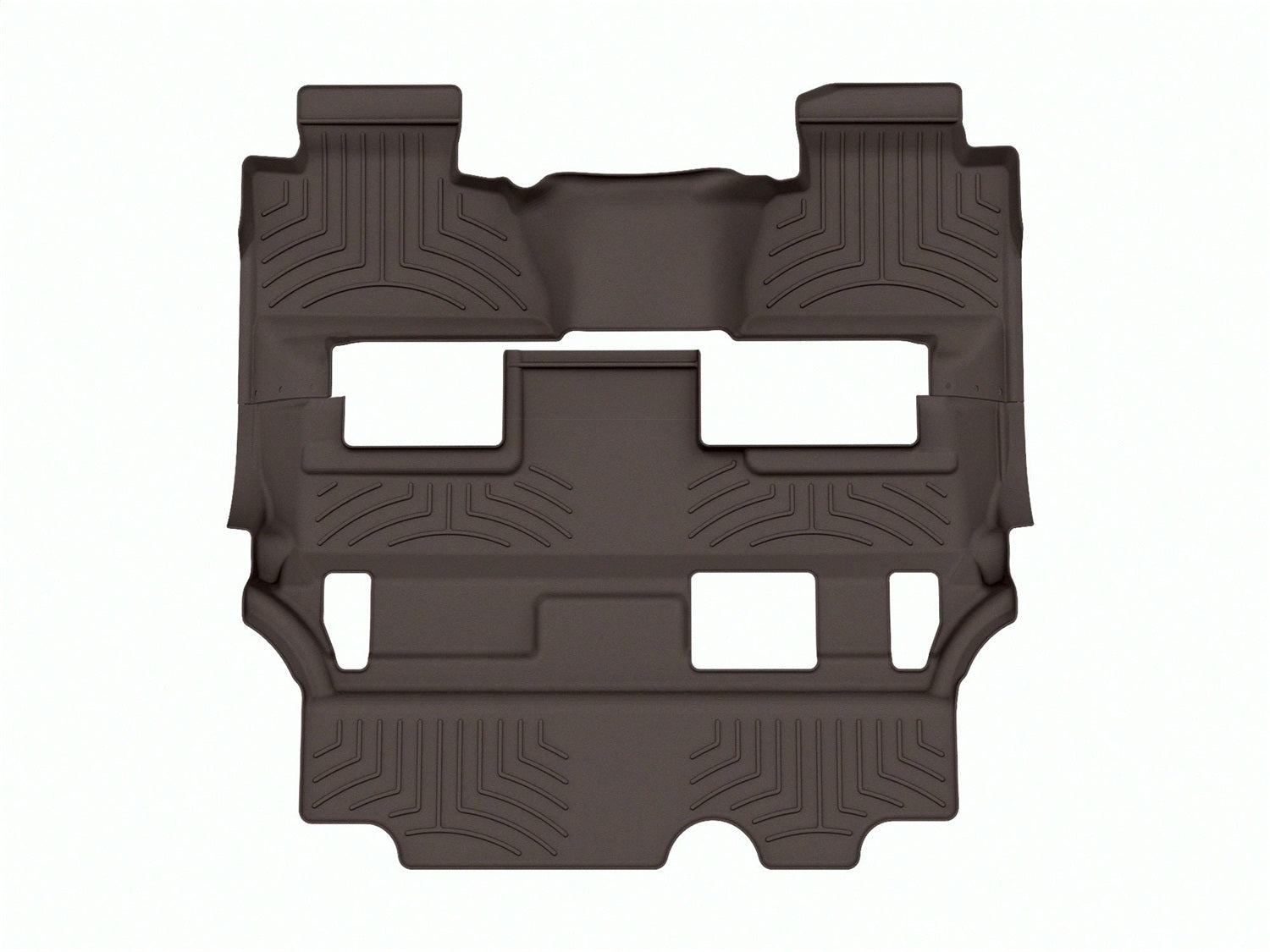 Weathertech 476075IM FloorLiner™ HP; Cocoa; Rear and Third Row; Weathertech 476075IM