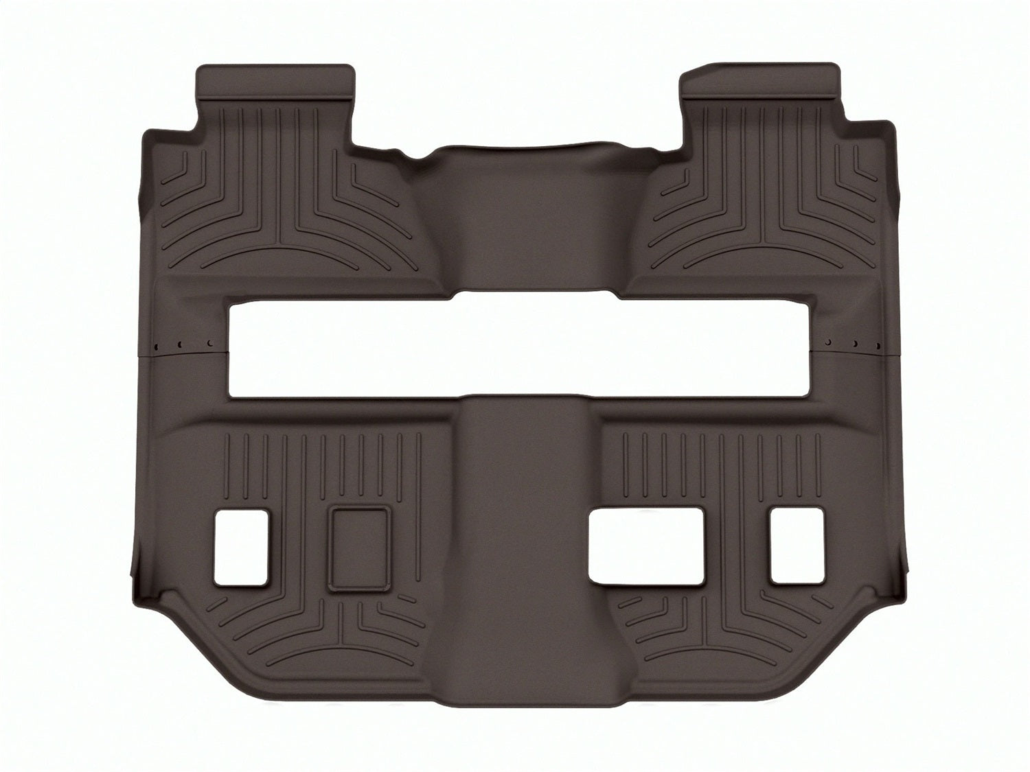 Weathertech 476078IM FloorLiner™ HP; Cocoa; Rear and Third Row; Weathertech 476078IM
