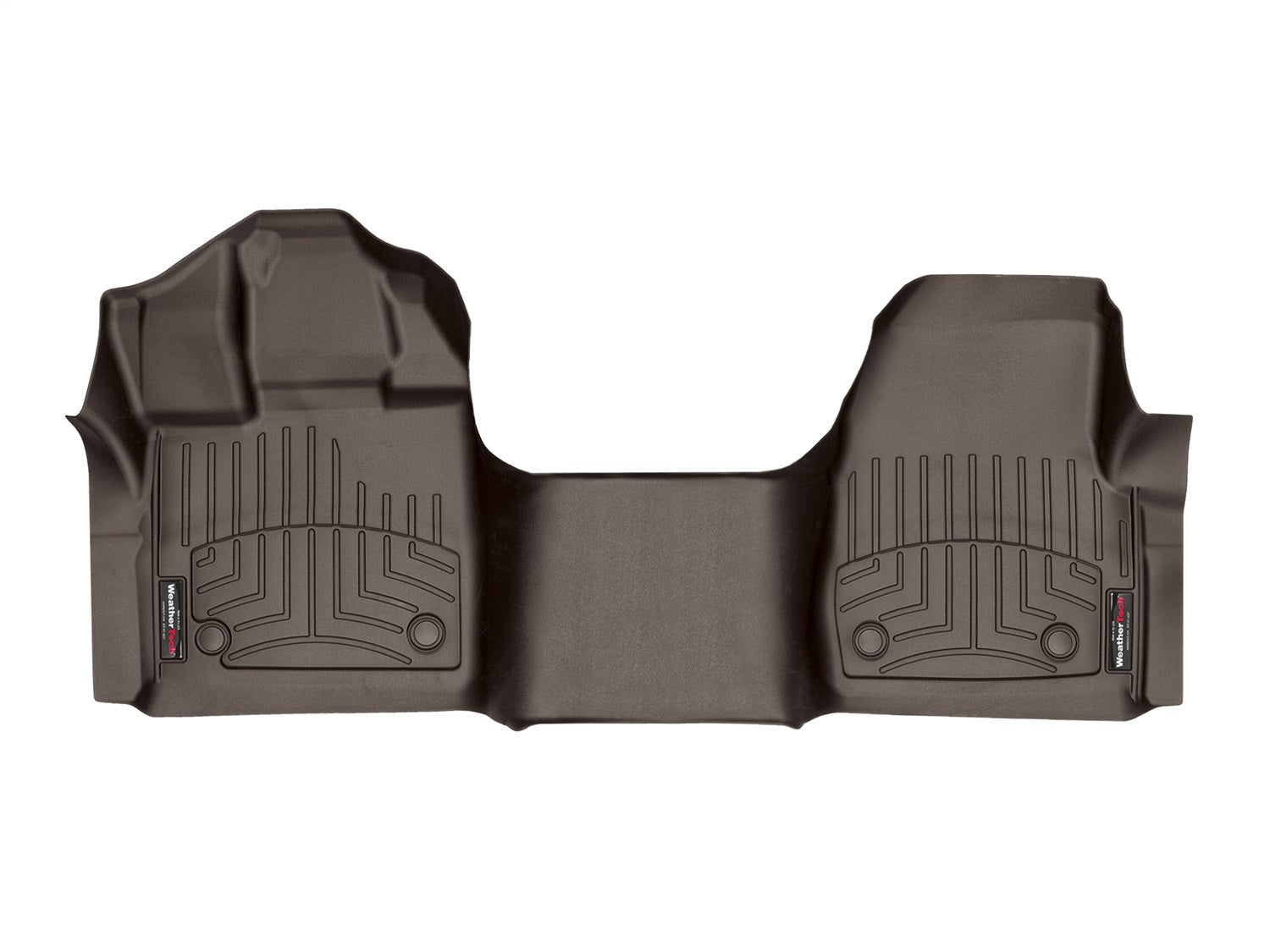 Weathertech 476981 FloorLiner™ DigitalFit®; Cocoa; Front; Over The Hump; Weathertech 476981