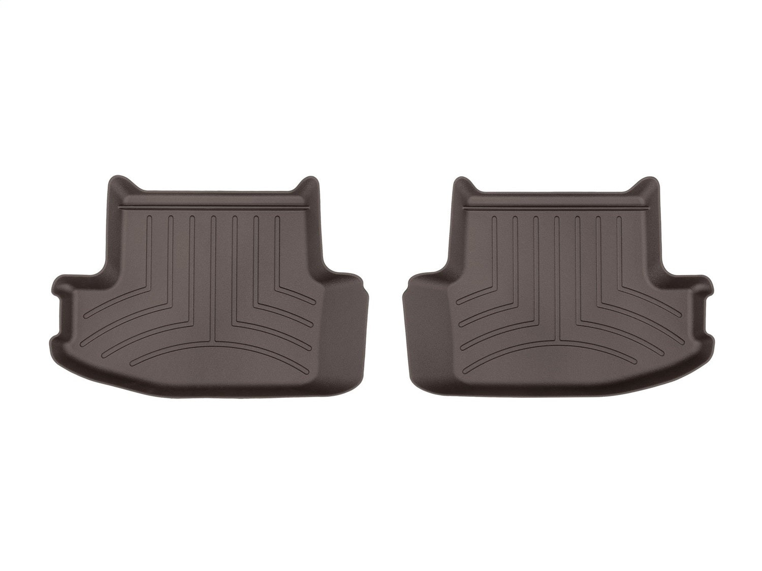 Weathertech 479375 FloorLiner™ DigitalFit®; Cocoa; Rear; 2 Piece; Weathertech 479375