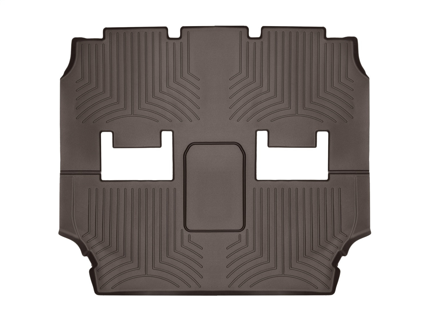 Weathertech 479452 FloorLiner™ DigitalFit®; Cocoa; Rear And Third Row; Weathertech 479452