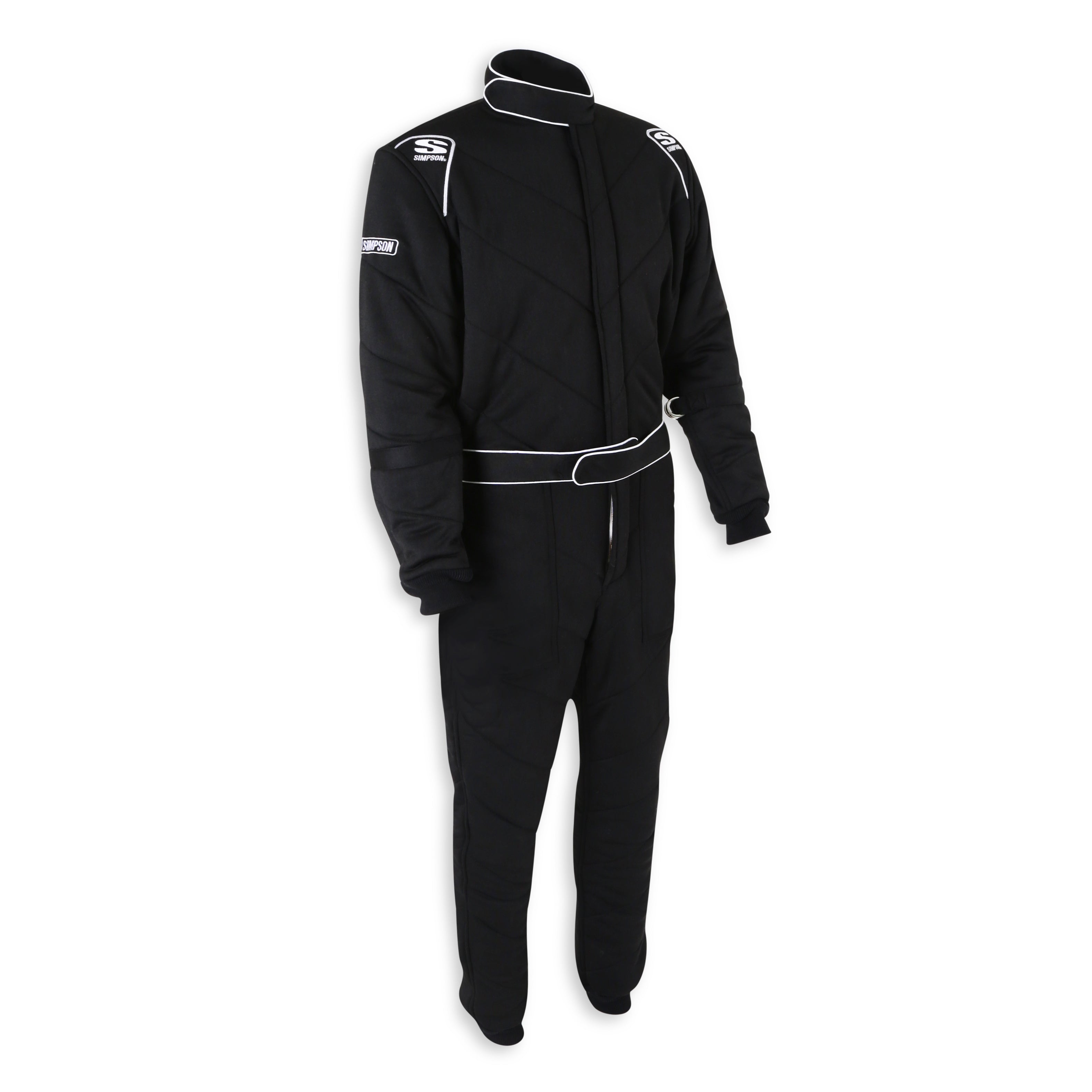 Simpson Safety 4802251 Simpson Racing 6G SFI 20 SUIT BLACK - MD Simpson Safety 4802251
