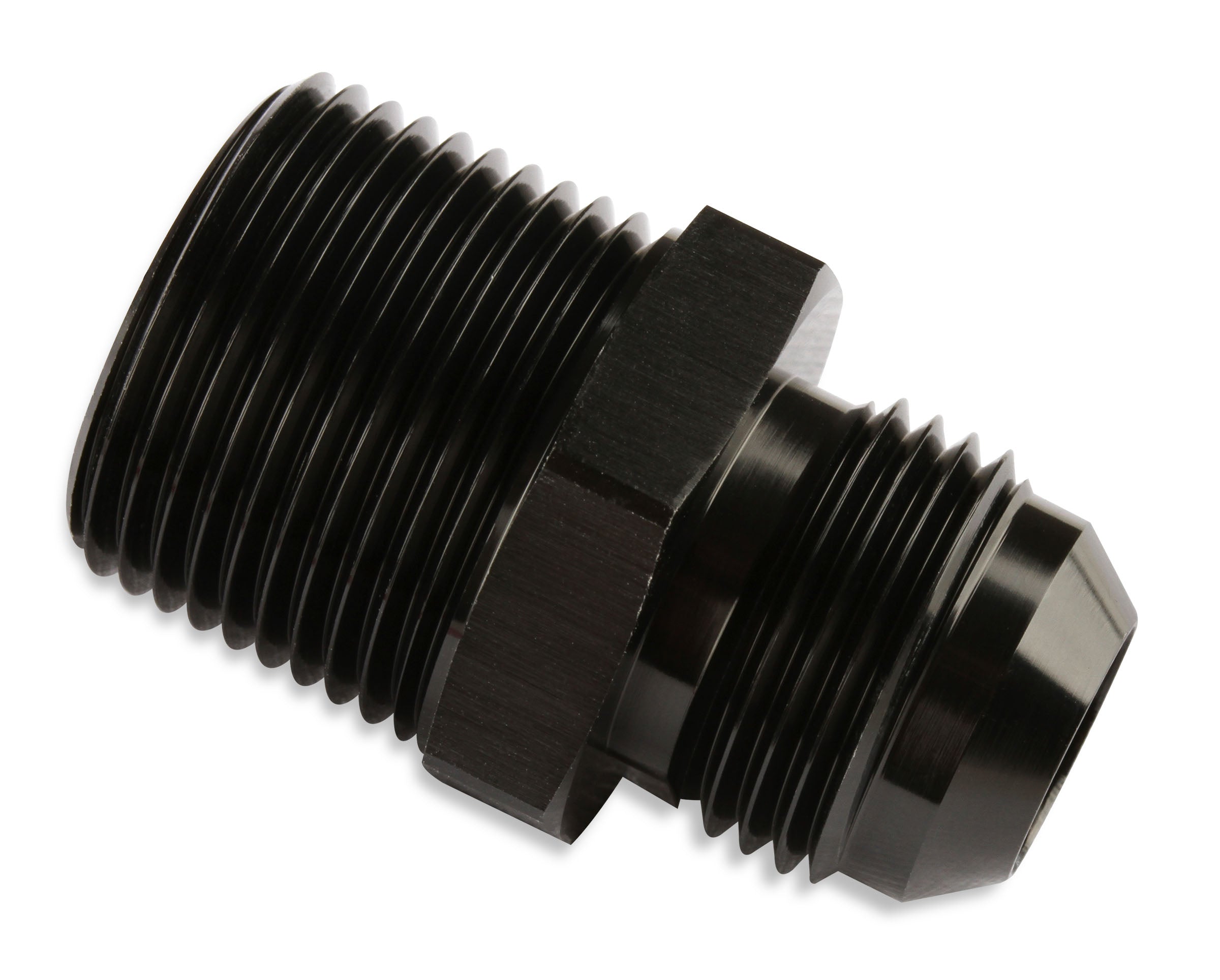 Mr. Gasket Straight -4 AN To 1/8 Inch NPT Adapter - Black