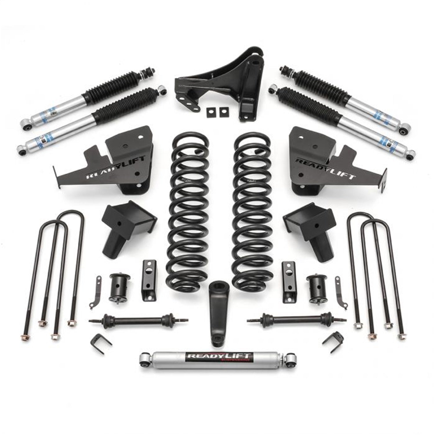 ReadyLift 49-2763 Lift Kit w/Shocks; 6.5 in. Lift; w/Bilstein 5100 Shocks; 2pc; ReadyLift 49-2763