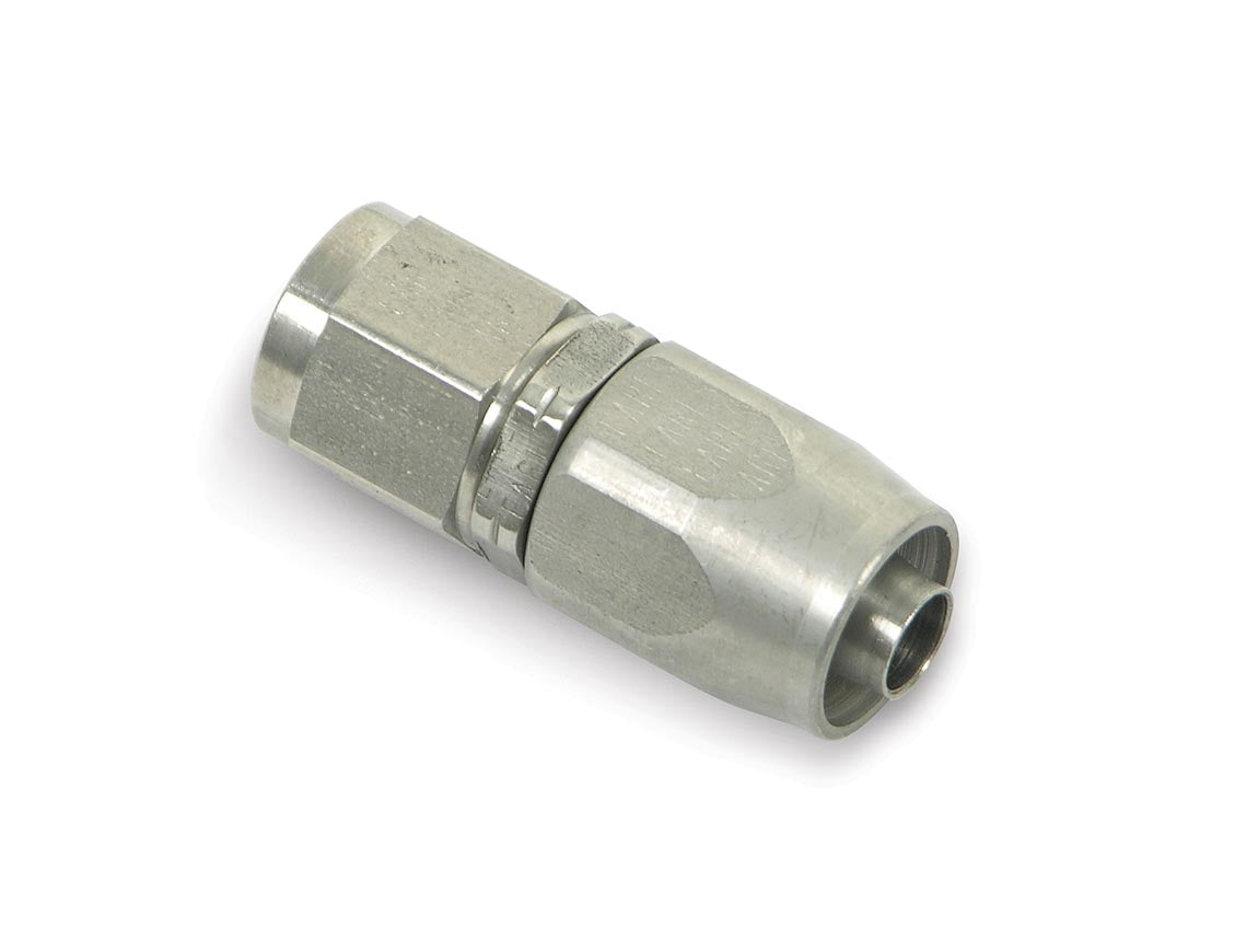 Earls Straight Auto-Fit Hose End AN -12 - Stainless Steel