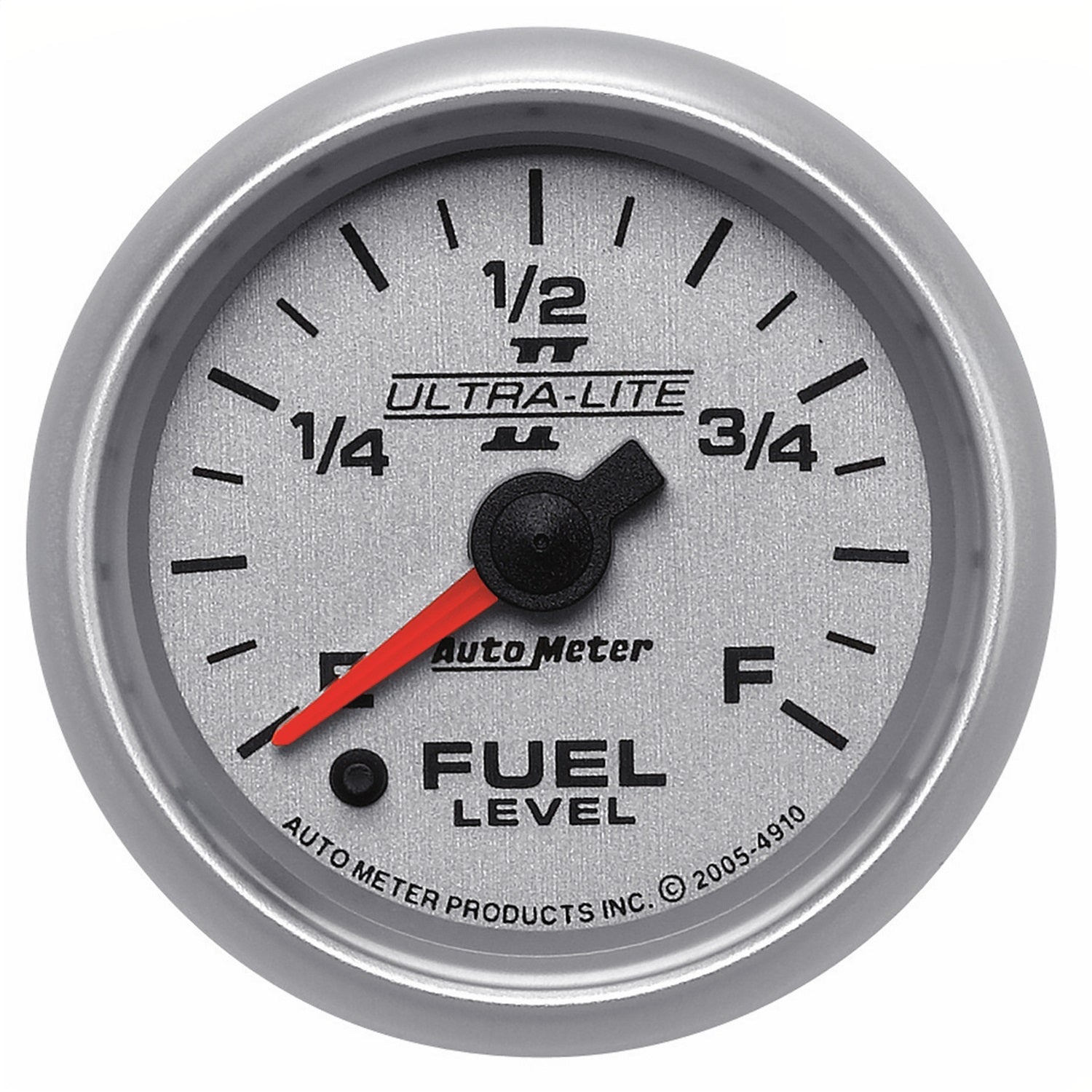AutoMeter 4910 GAUGE; FUEL LEVEL; 2 1/16in.; 0-280O PROGRAMMABLE; ULTRA-LITE II AutoMeter 4910