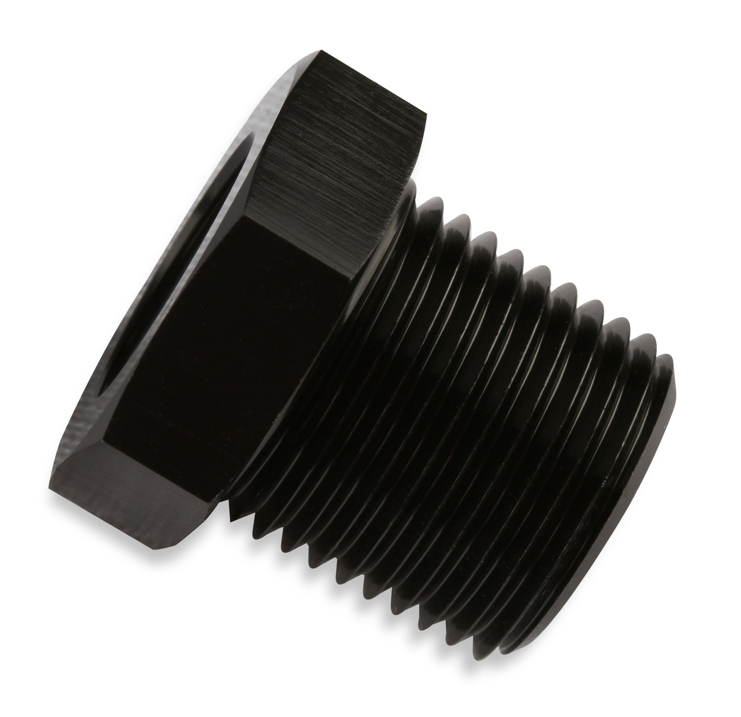 Mr. Gasket 1/8 Inch NPT Female To 1/4 Inch NPT Male Reducer Bushing - Black