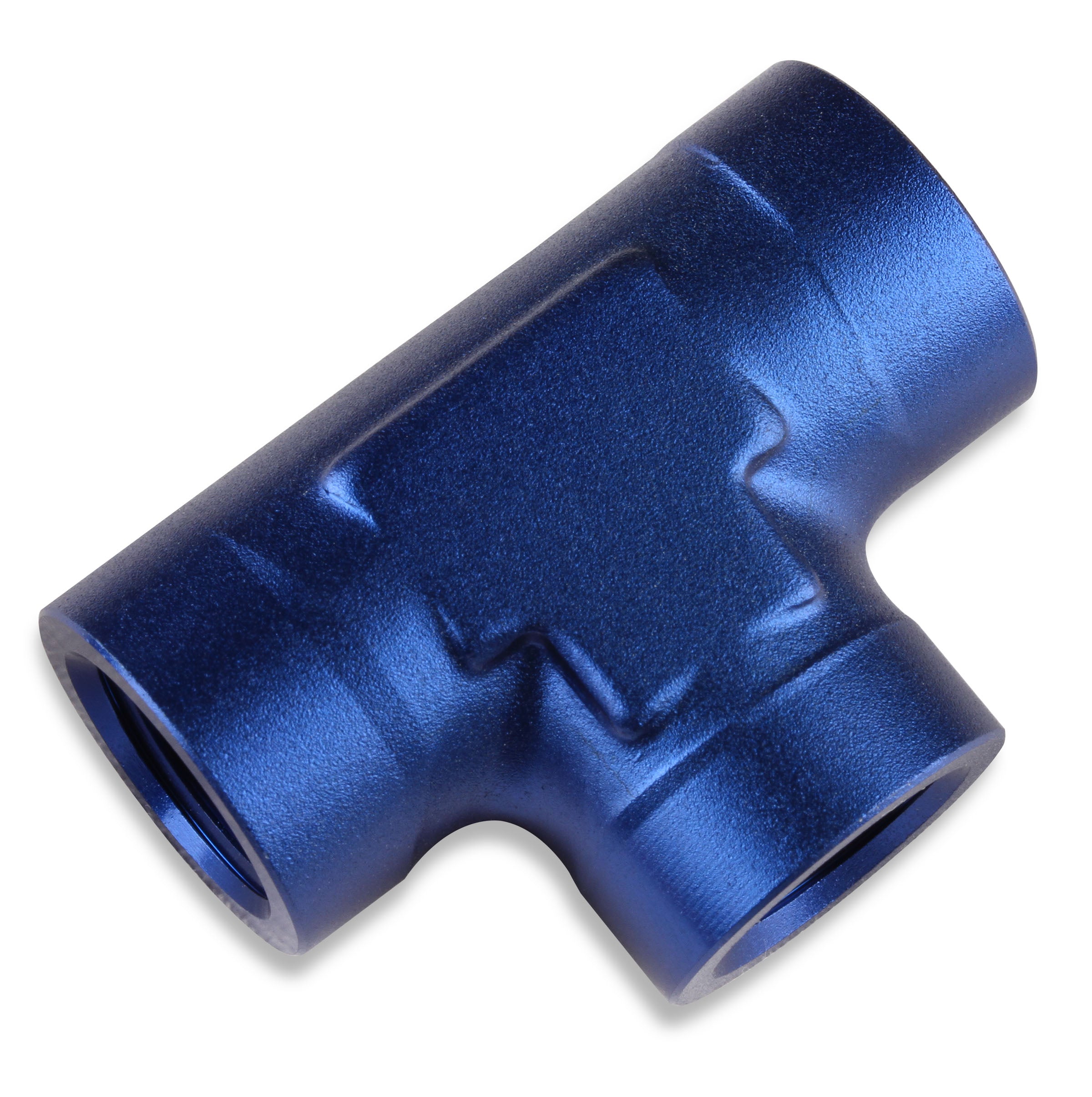 NPT Female Tee - 6061 Aluminum Construction