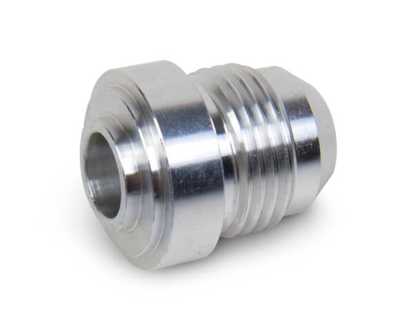 Male AN Weld Fitting - 6061 Aluminum