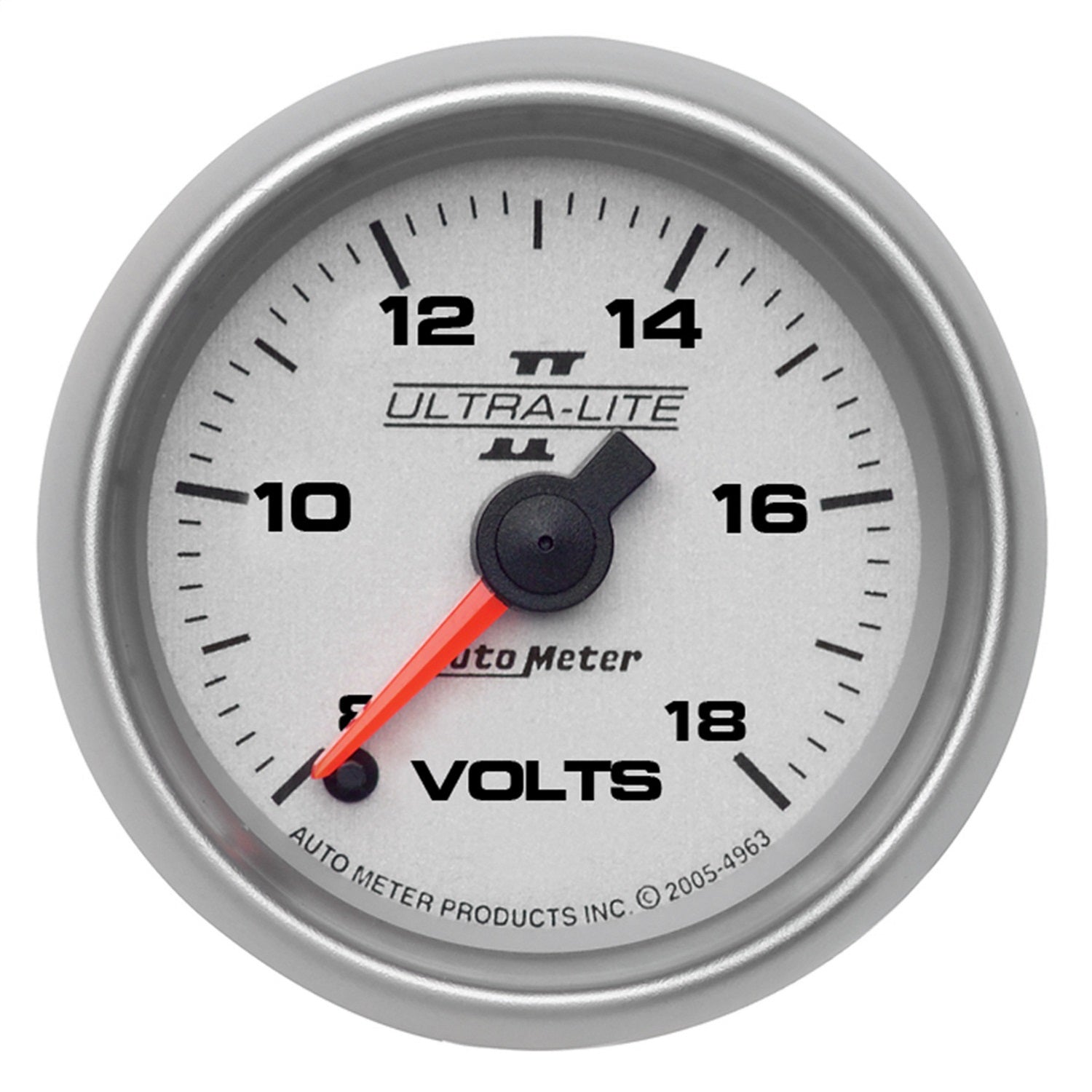 AutoMeter 4991 GAUGE; VOLTMETER; 2 1/16in.; 18V; DIGITAL STEPPER MOTOR; ULTRA-LITE II AutoMeter 4991