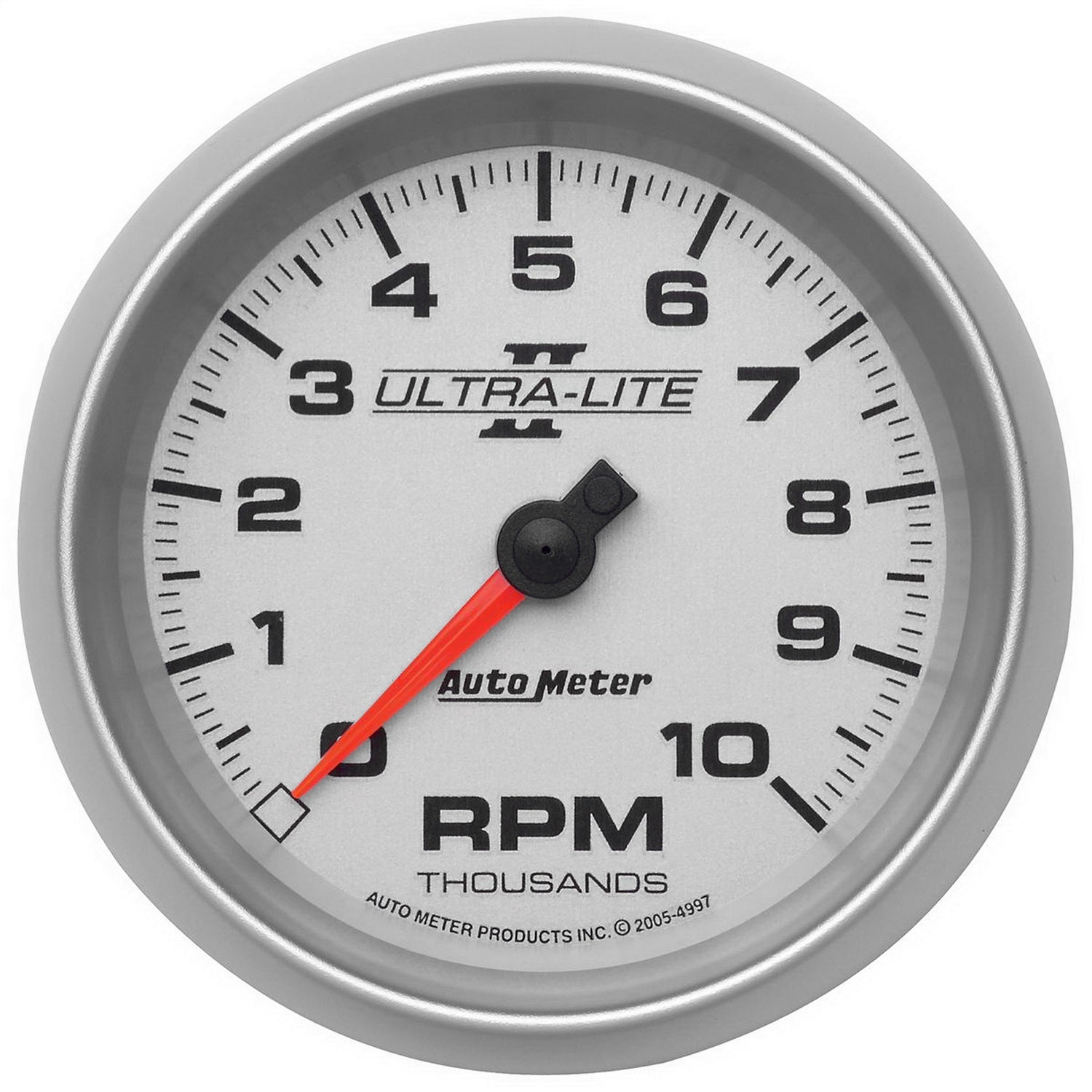 AutoMeter 4997 GAUGE; TACHOMETER; 3 3/8in.; 10K RPM; IN-DASH; ULTRA-LITE II AutoMeter 4997