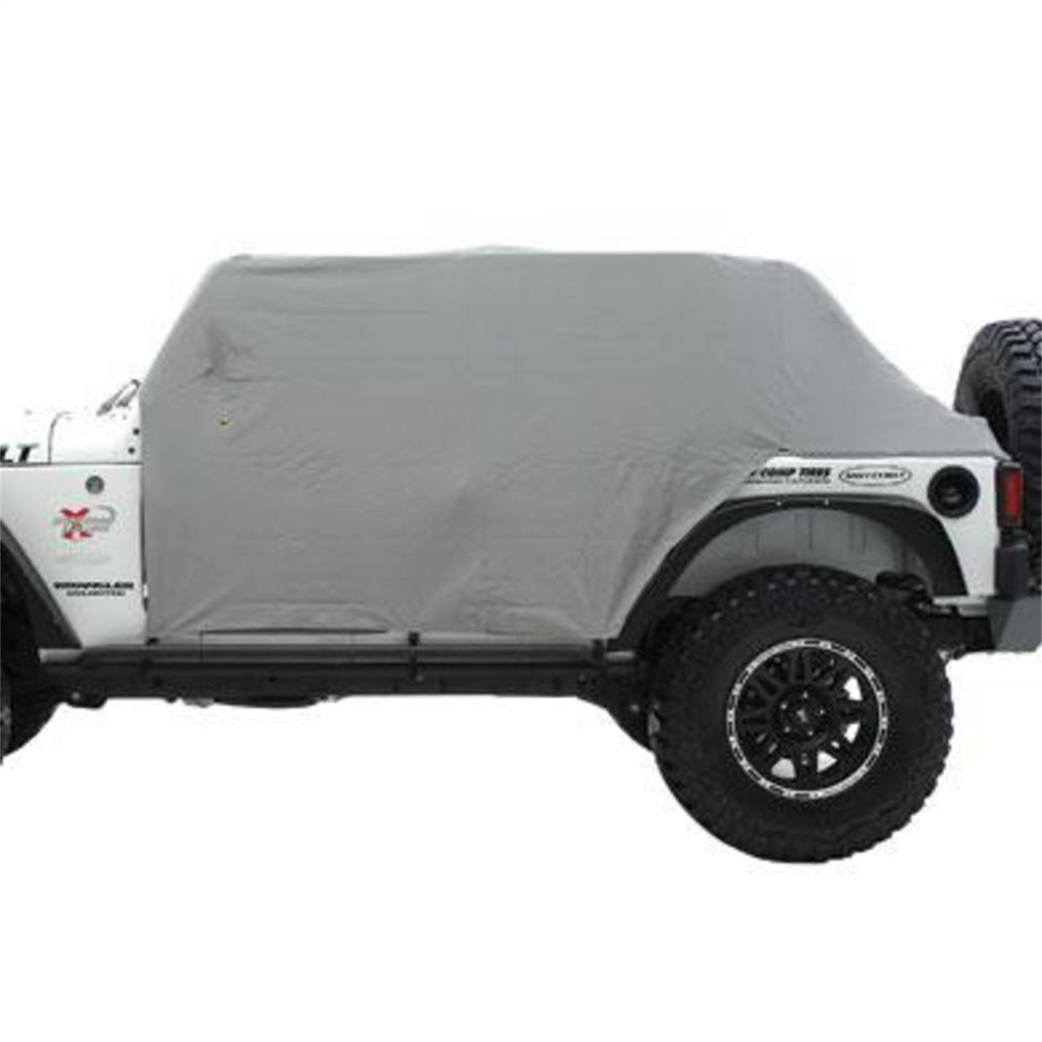 Cab Cover; Water Resistant; w/Door Flaps; Gray; Smittybilt 1059