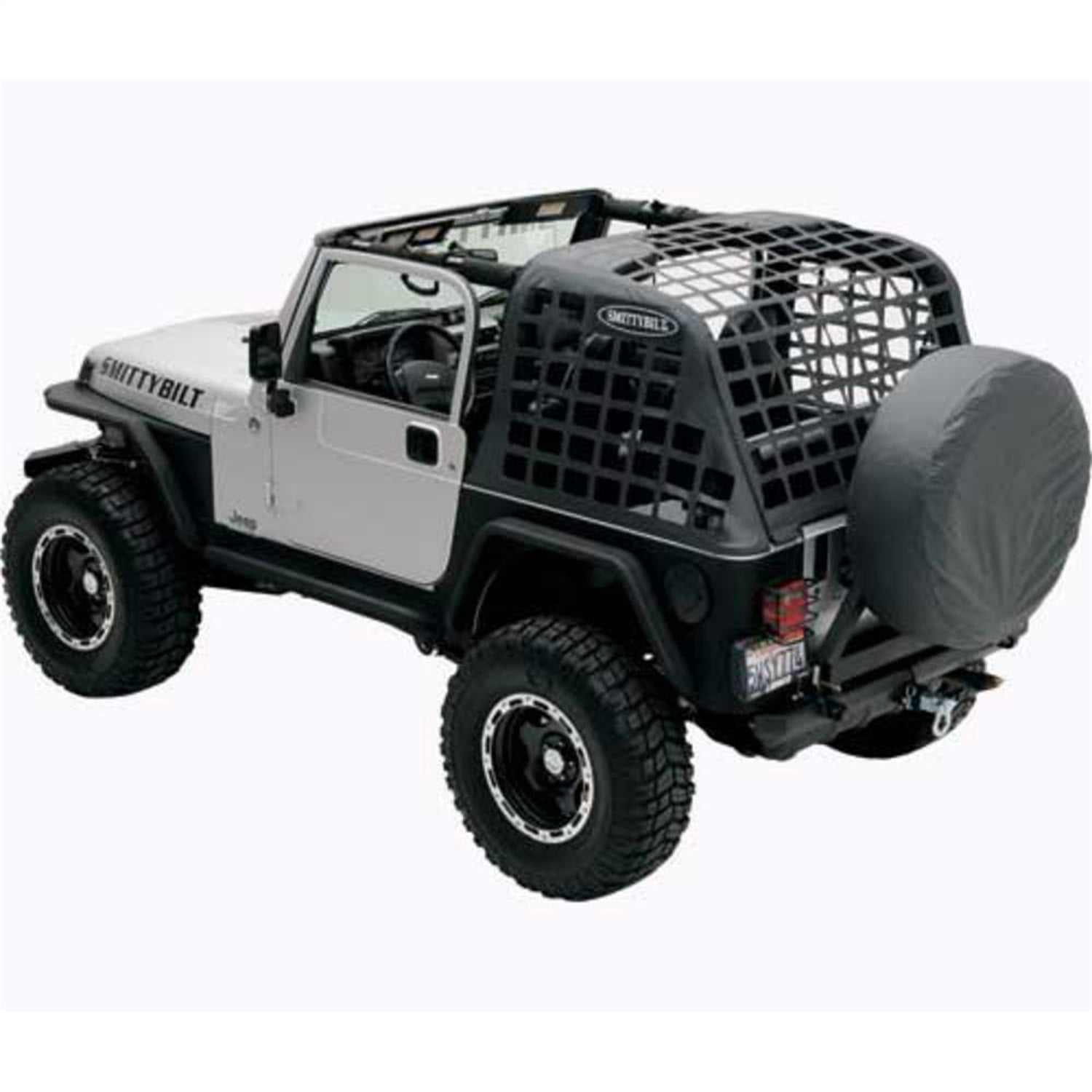Cargo Restraint System; Black; Smittybilt 521035