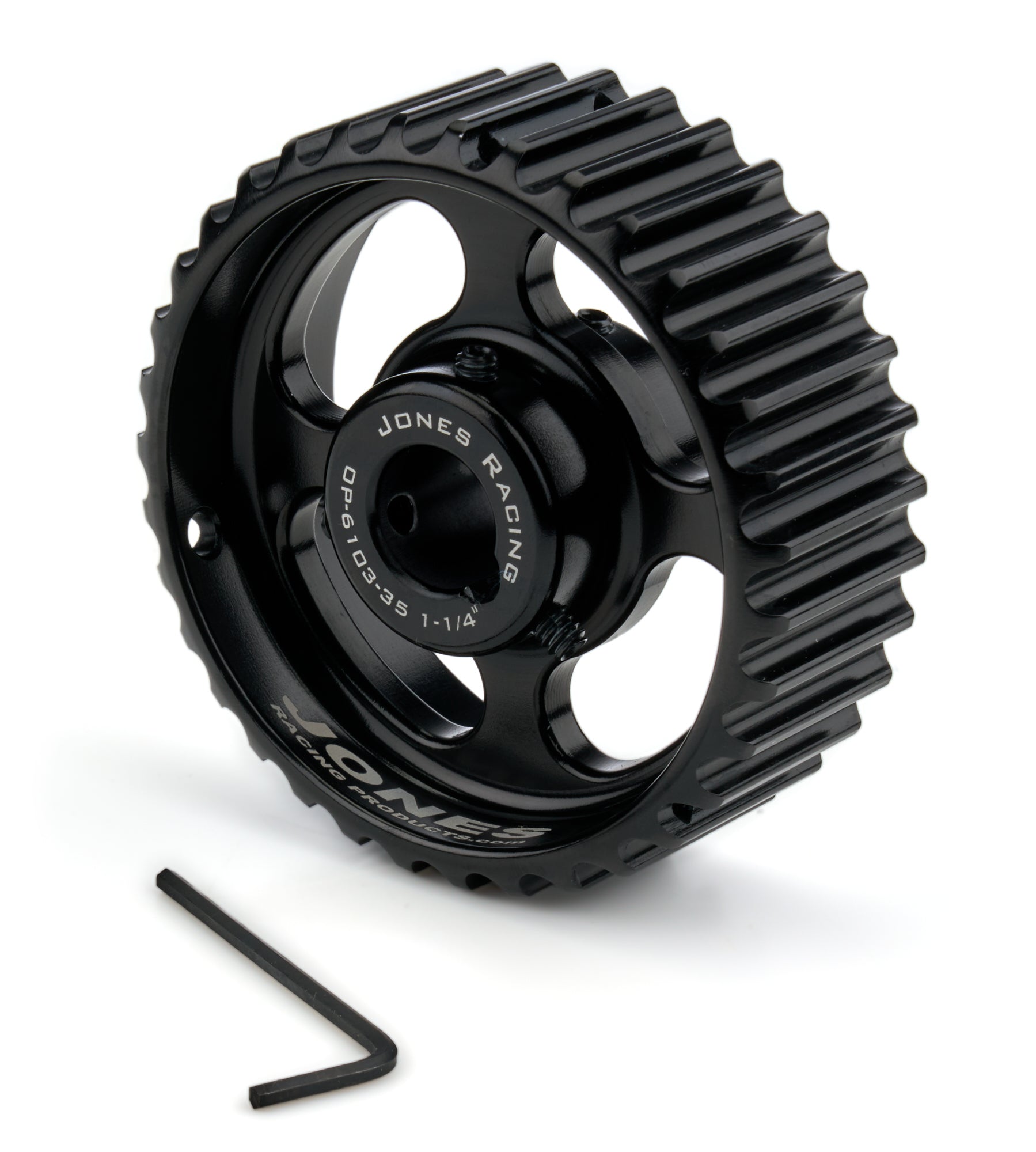 Jones Racing Products OP-6103-35-1 1/4 Oil Pump Pulley HTD 35 Tooth 1-1/4IN Wide Jones Racing Products OP-6103-35-1 1/4