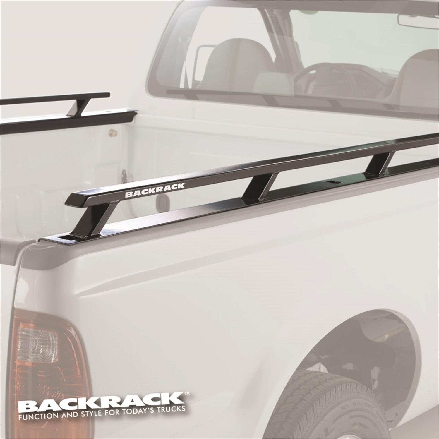 RealTruck Backrack 80517 Side Rails; Incl. Regular Brackets; RealTruck Backrack 80517