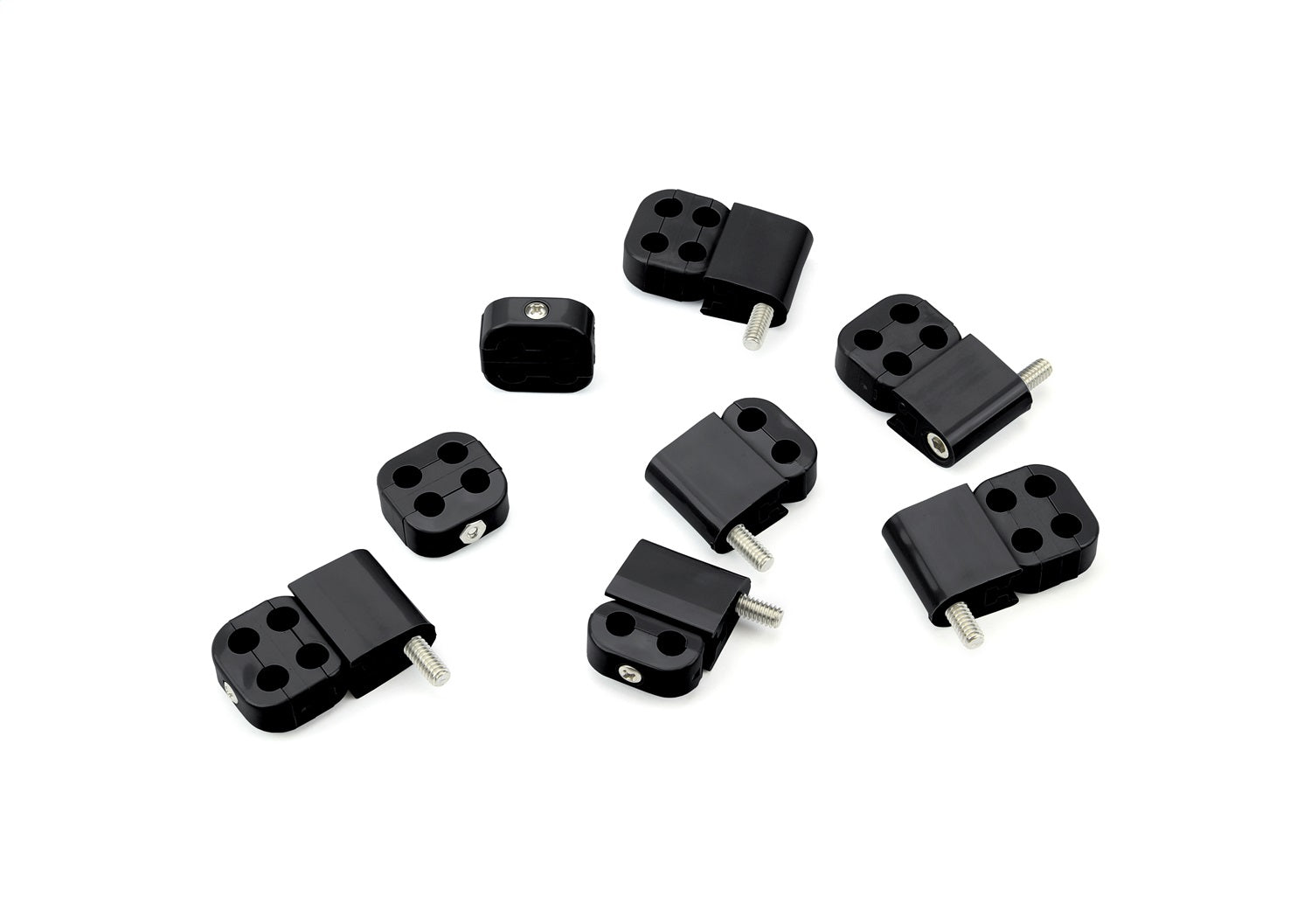 Lokar 50-556-11 Smoothie Stac-Pak Wire Separator Kit; 7-8mm; Incl. 2-2 Place/6-4 Place; Black; Lokar 50-556-11
