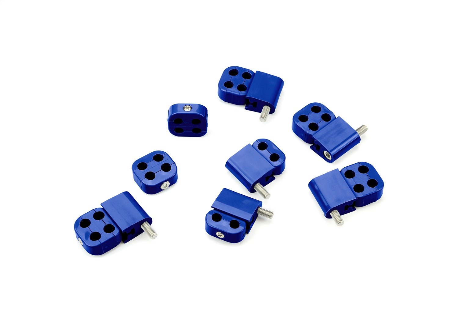 Lokar 50-556-12 Smoothie Stac-Pak Wire Separator Kit; 7-8mm; Incl. 2-2 Place/6-4 Place; Blue; Lokar 50-556-12