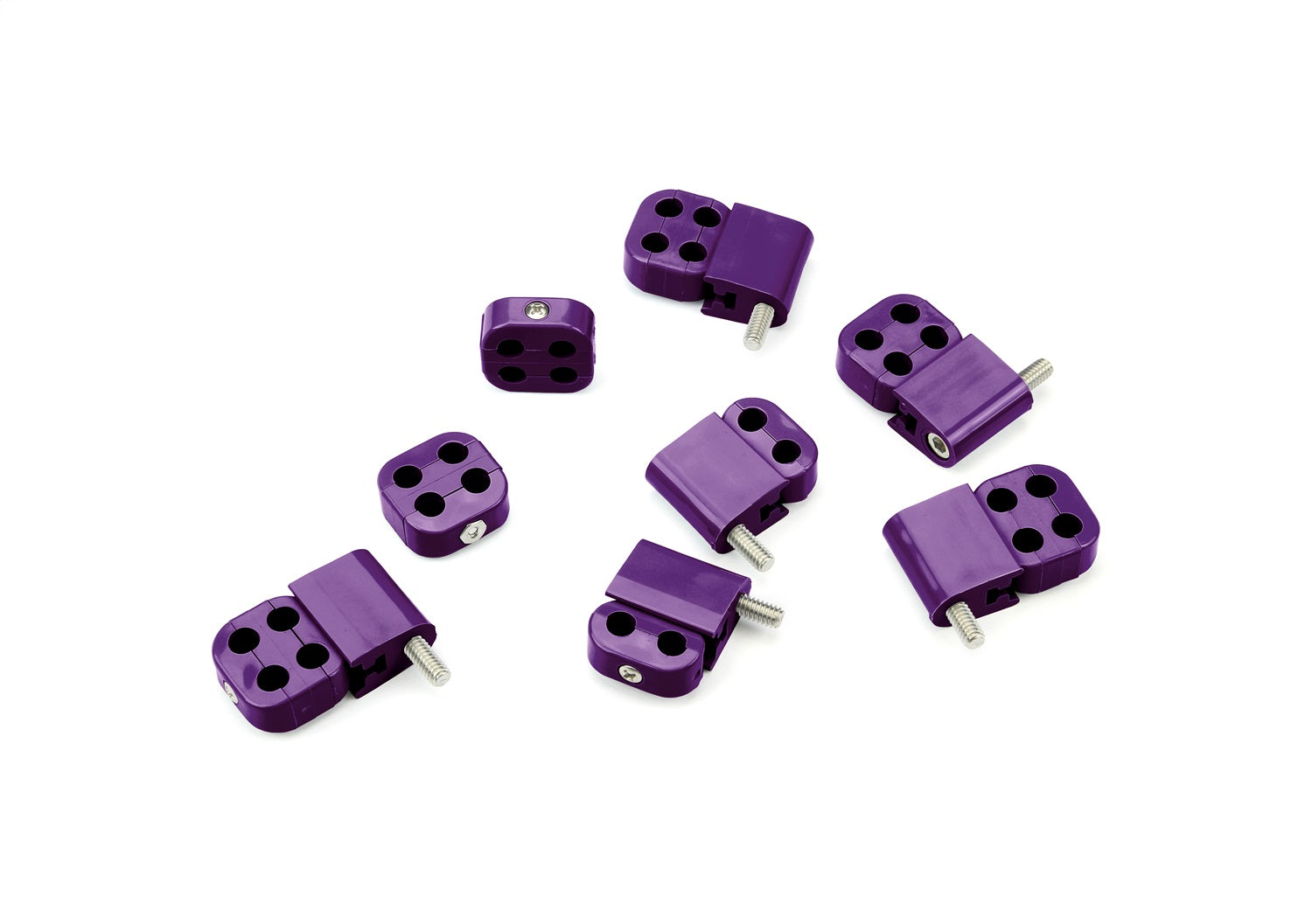 Lokar 50-556-20 Smoothie Stac-Pak Wire Separator Kit; 7-8mm; Incl. 2-2 Place/6-4 Place; Purple; Lokar 50-556-20