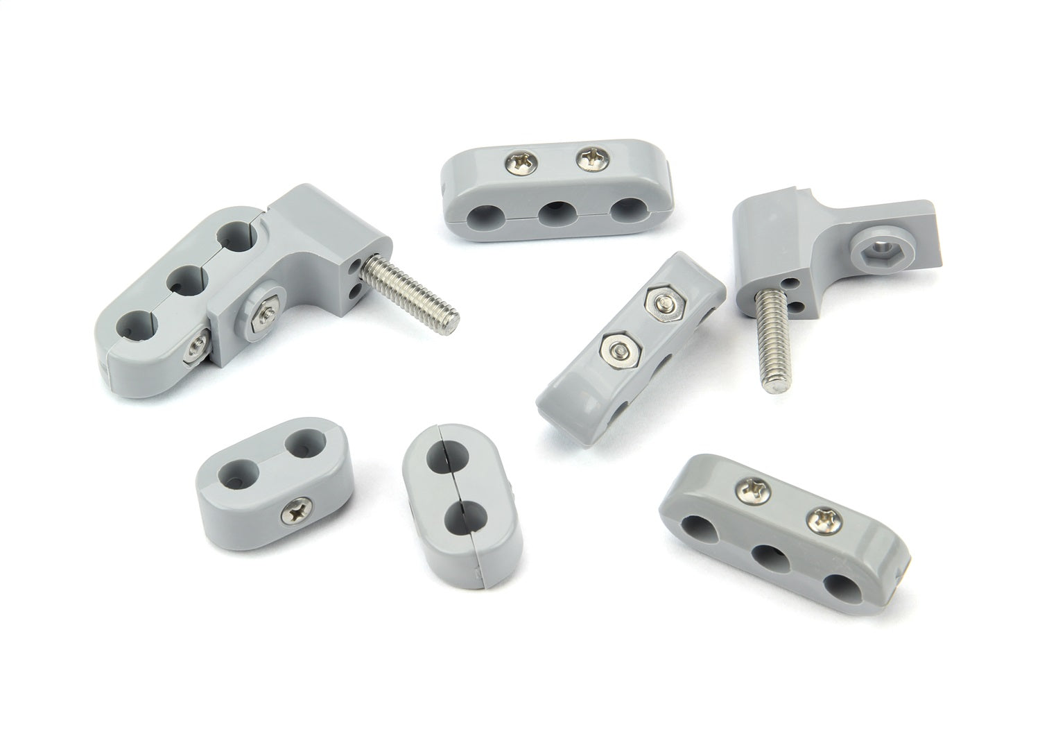 Lokar 50-656-19 Smoothie V6 Wire Separator Kit; 7-8mm; Incl. 2-2 Place/4-3 Place; Gray; Lokar 50-656-19