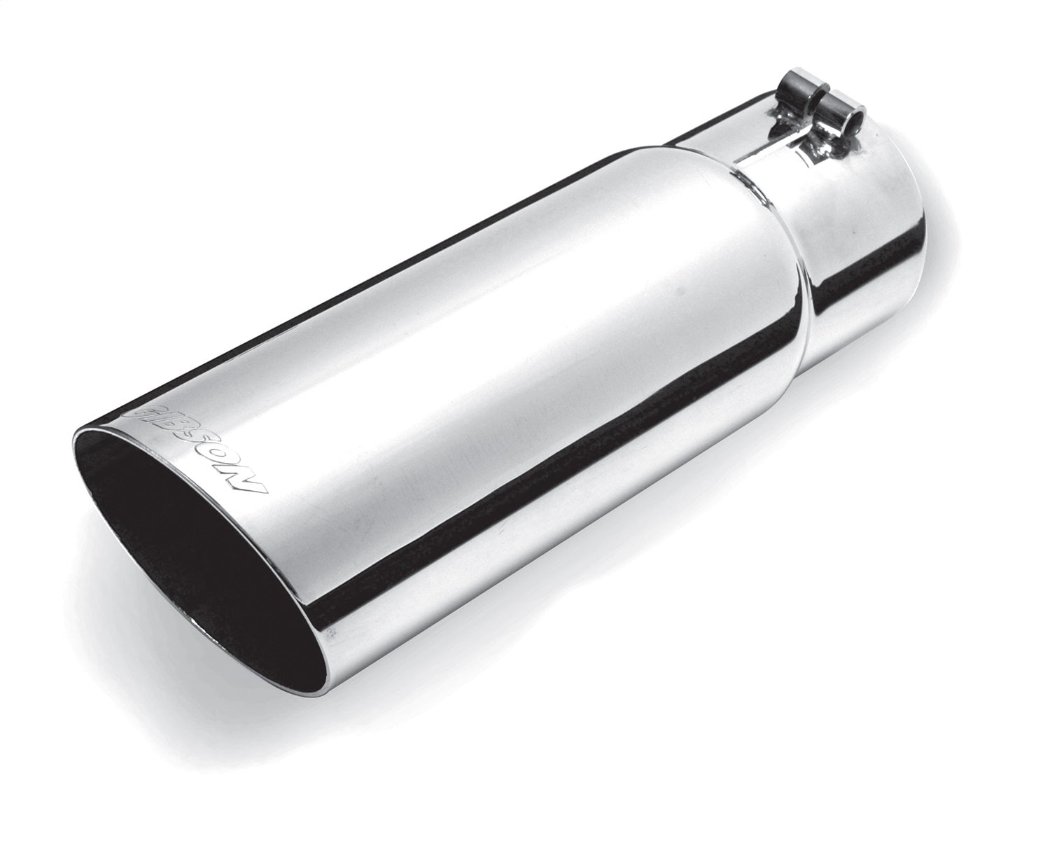 Gibson Performance Exhaust 500379 Stainless Steel Tip>Single Wall Angle Tip Gibson Performance Exhaust 500379