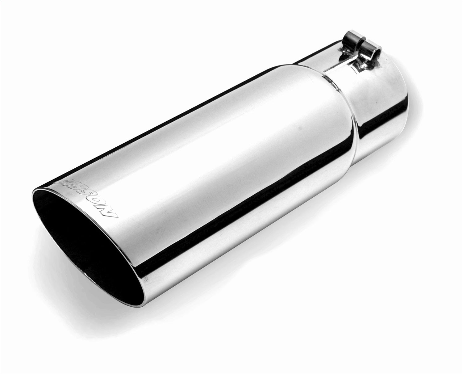 Gibson Performance Exhaust 500420 Stainless Steel Tip>Single Wall Angle Tip Gibson Performance Exhaust 500420