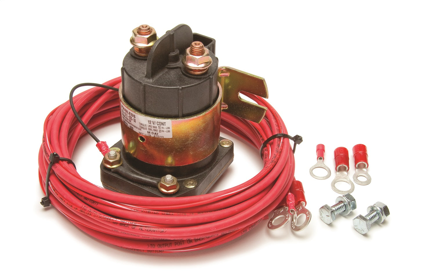Painless Wiring 50105 High AMP Alternator Shutdown Relay Kit Painless Wiring 50105