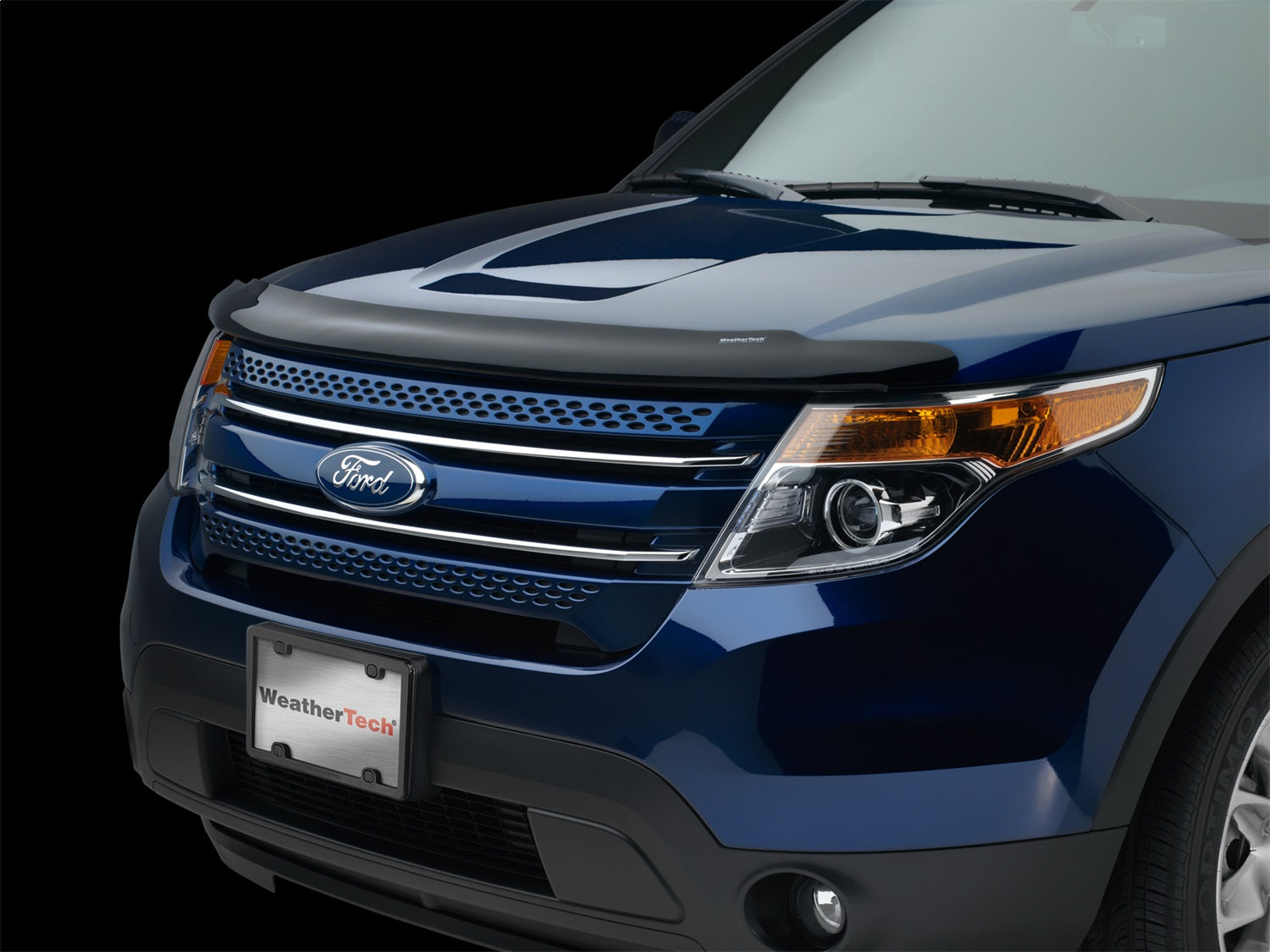 Weathertech 50281 Stone And Bug Deflector; Dark Smoke; Weathertech 50281