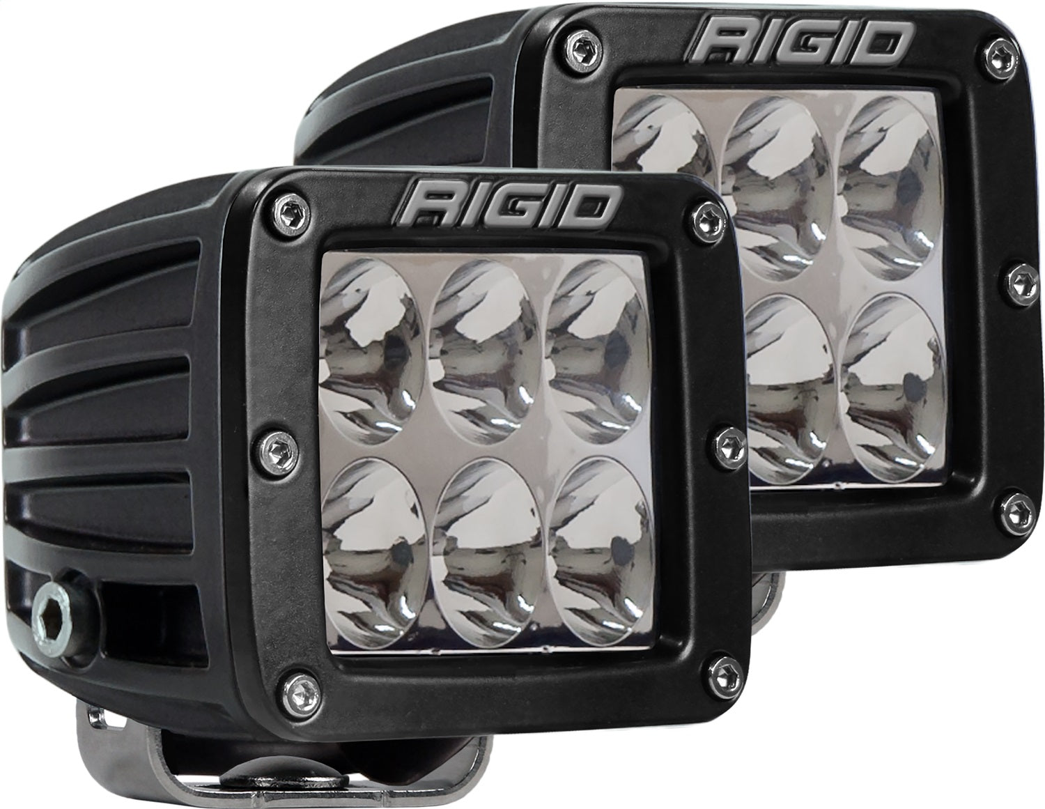 RIGID Industries 502323 D-SERIES DRIVING SURFACE MOUNT AMBER PAIR RIGID Industries 502323