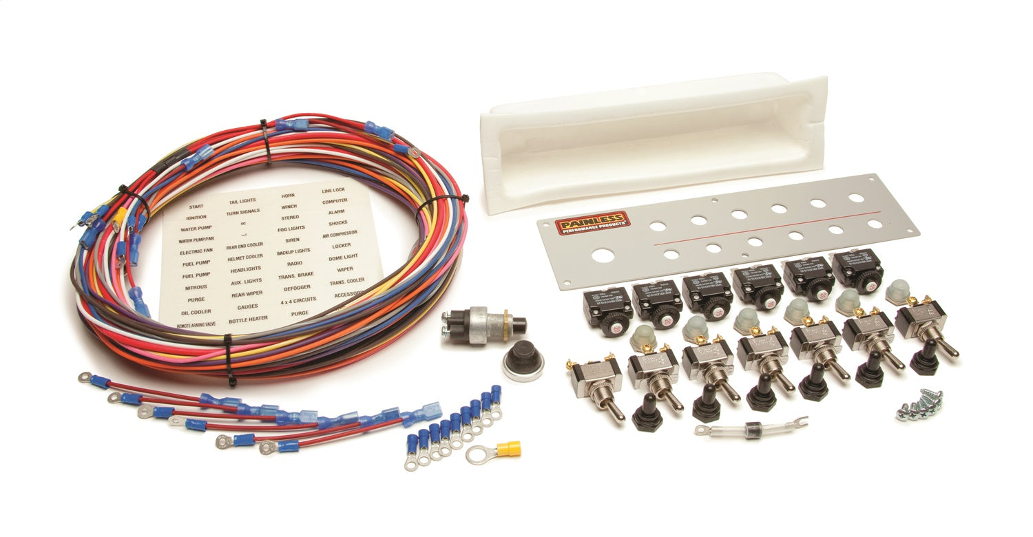 Painless Wiring 50336 Off-Road Toggle Switch Kit Painless Wiring 50336