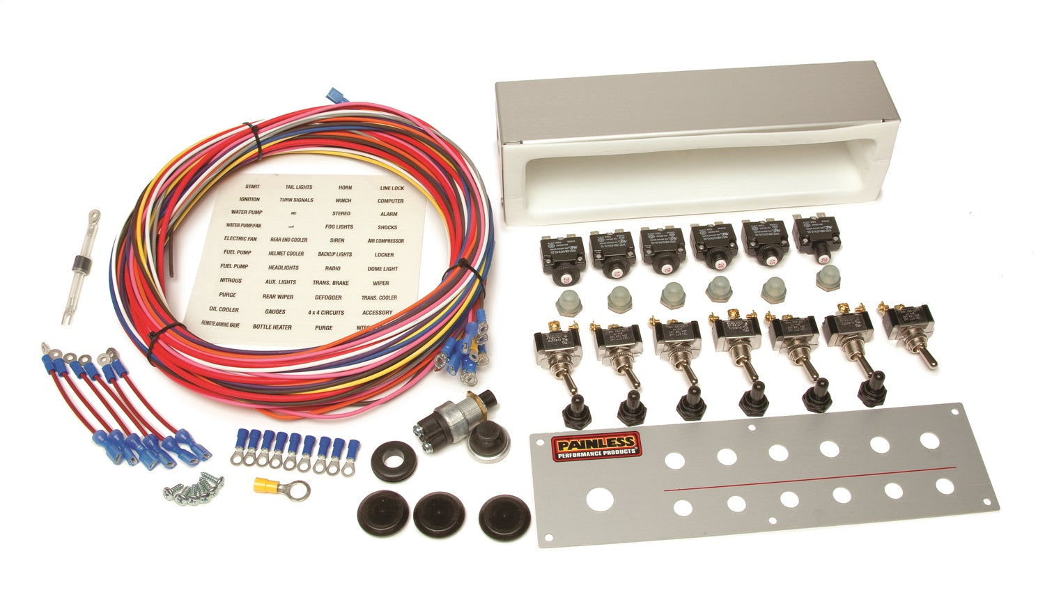 Painless Wiring 50337 Off-Road Toggle Switch Kit Painless Wiring 50337