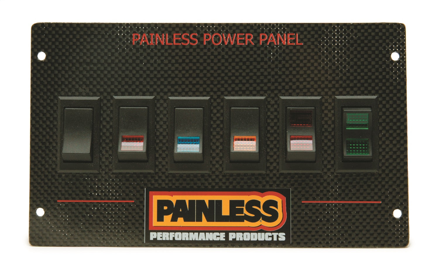 Painless Wiring 50430 Rocker Switch Mustang Power Panel Painless Wiring 50430