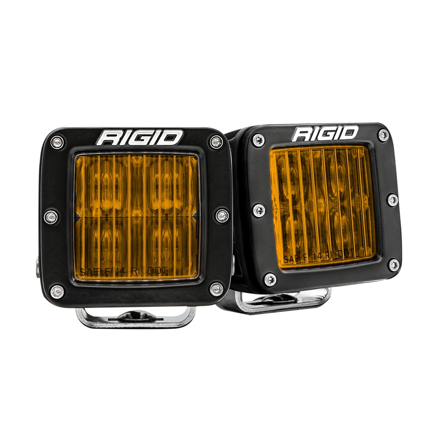 RIGID Industries 504816 RIGID D-Series PRO SAE Fog Yellow Pair RIGID Industries 504816