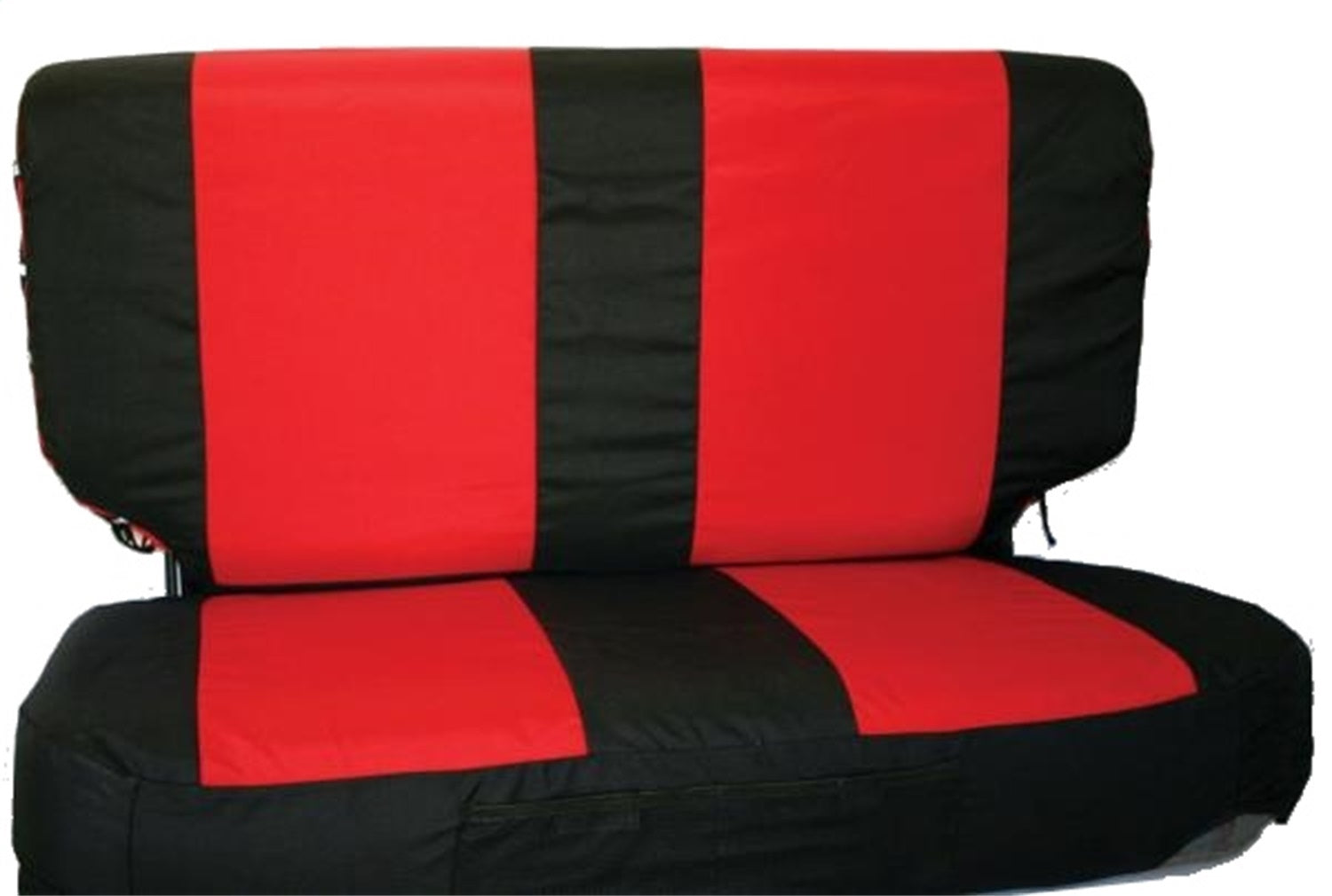 Rampage 5054521 Seat Cover Combo Pack; w/Rear Black/Gray Polycanvas Seat Cover; 2 Belt Pads; Rampage 5054521