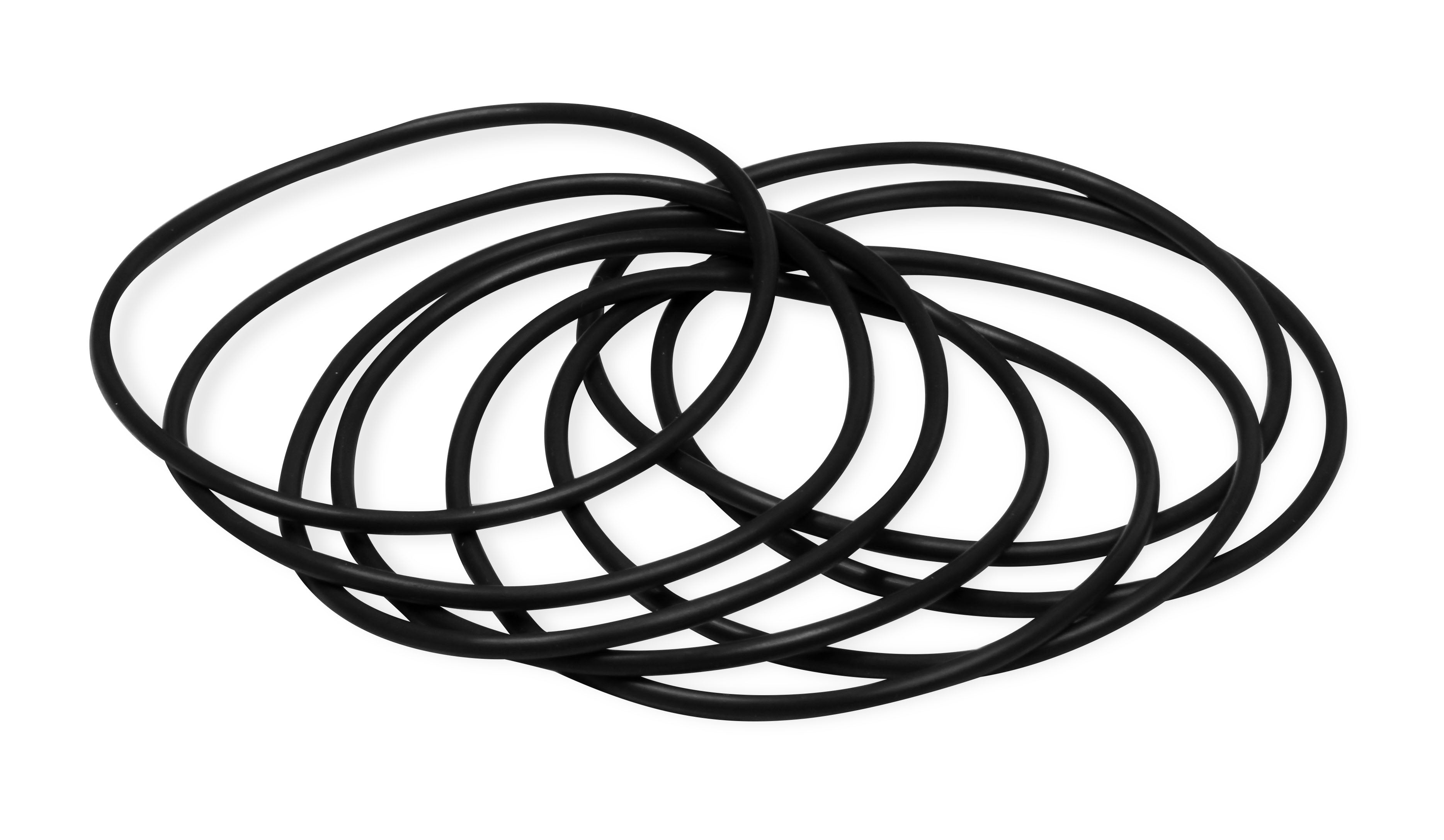 Holley 508-22 LS3 Intake O Ring Set; For Use w/LS3/LS7 High Ram Port Flanges; Holley 508-22