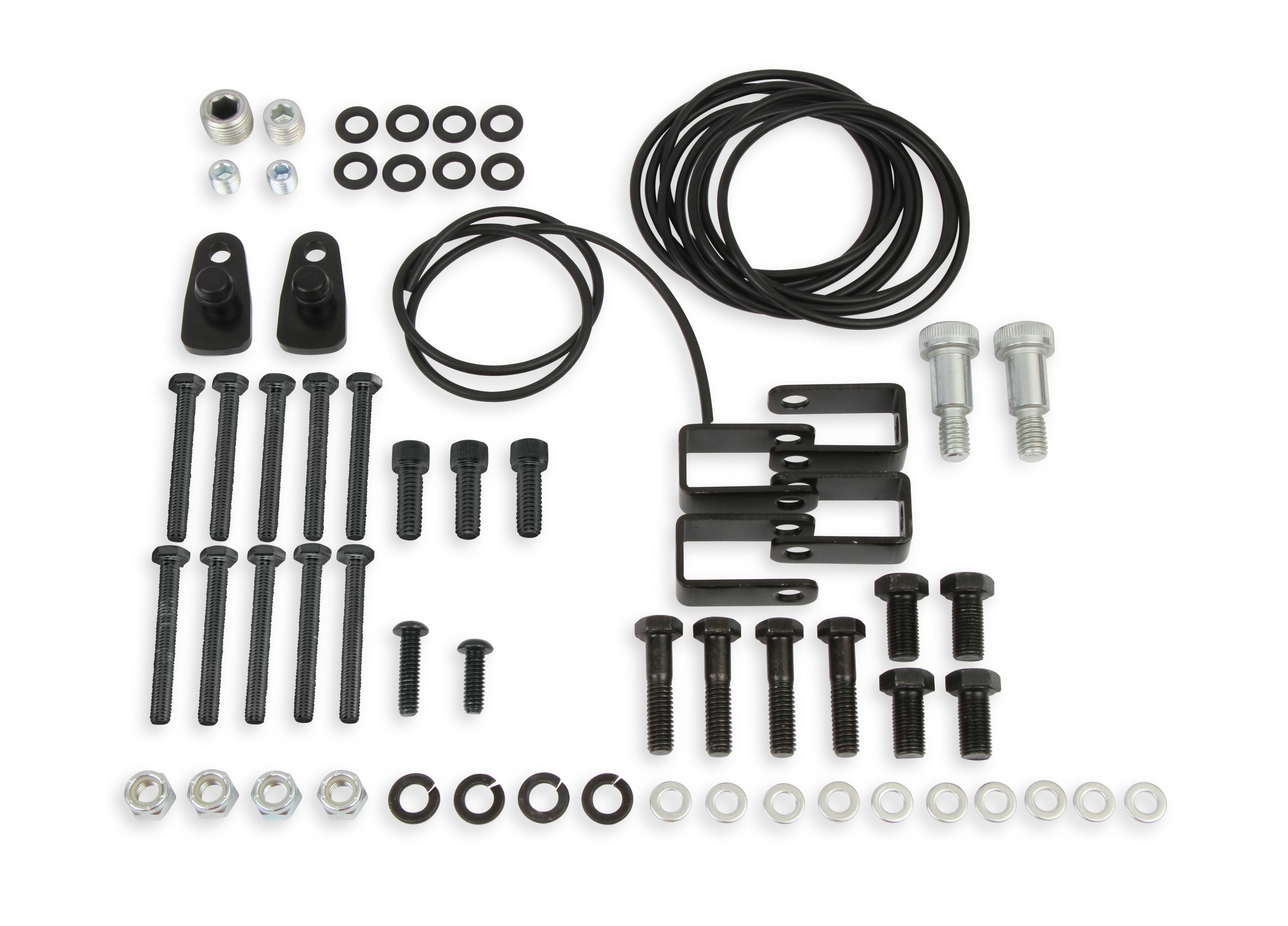 CLEARANCE ITEM / ALL SALES FINAL - HARDWARE KIT FOR SPLIT INTAKE-BLACK