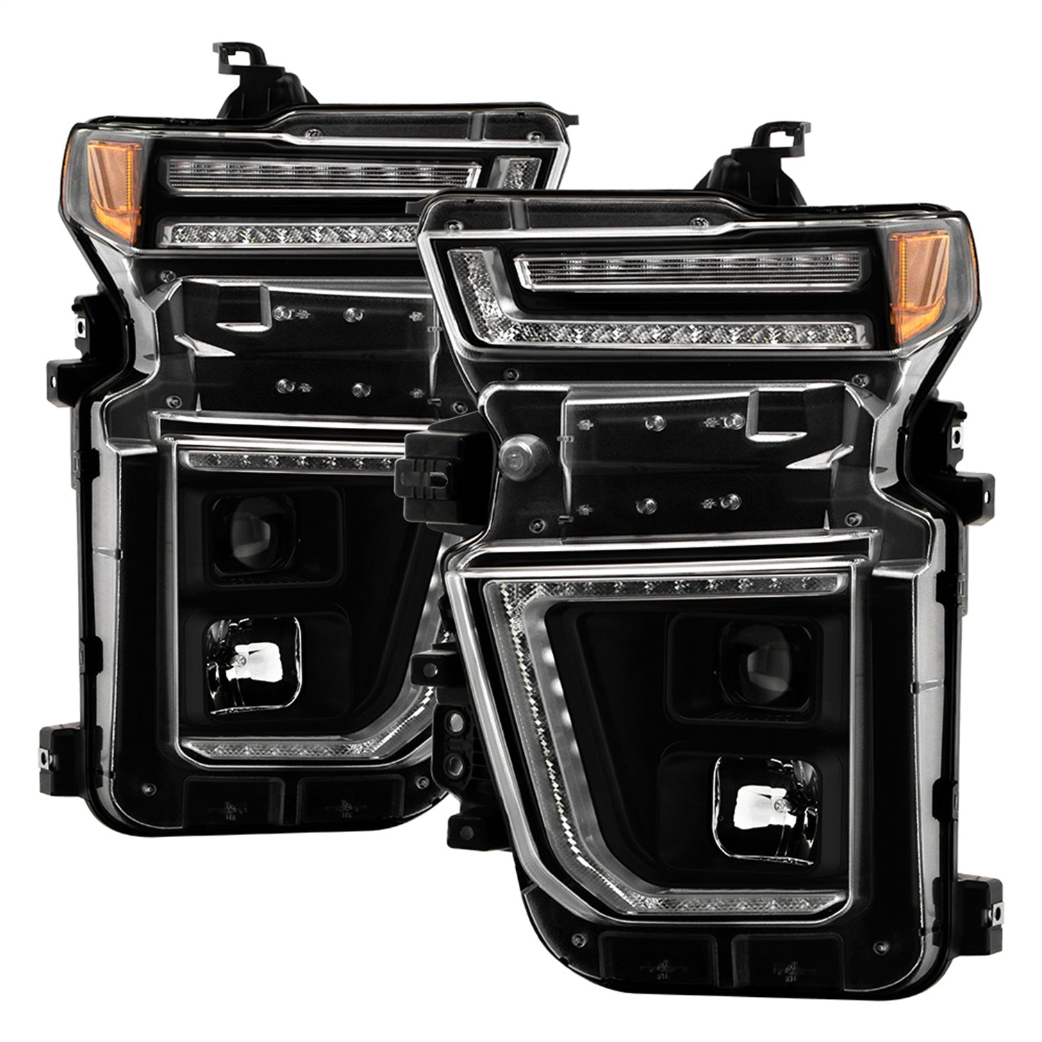 Spyder Auto 5088796 LED Light Bar Projector Headlights Spyder Auto 5088796