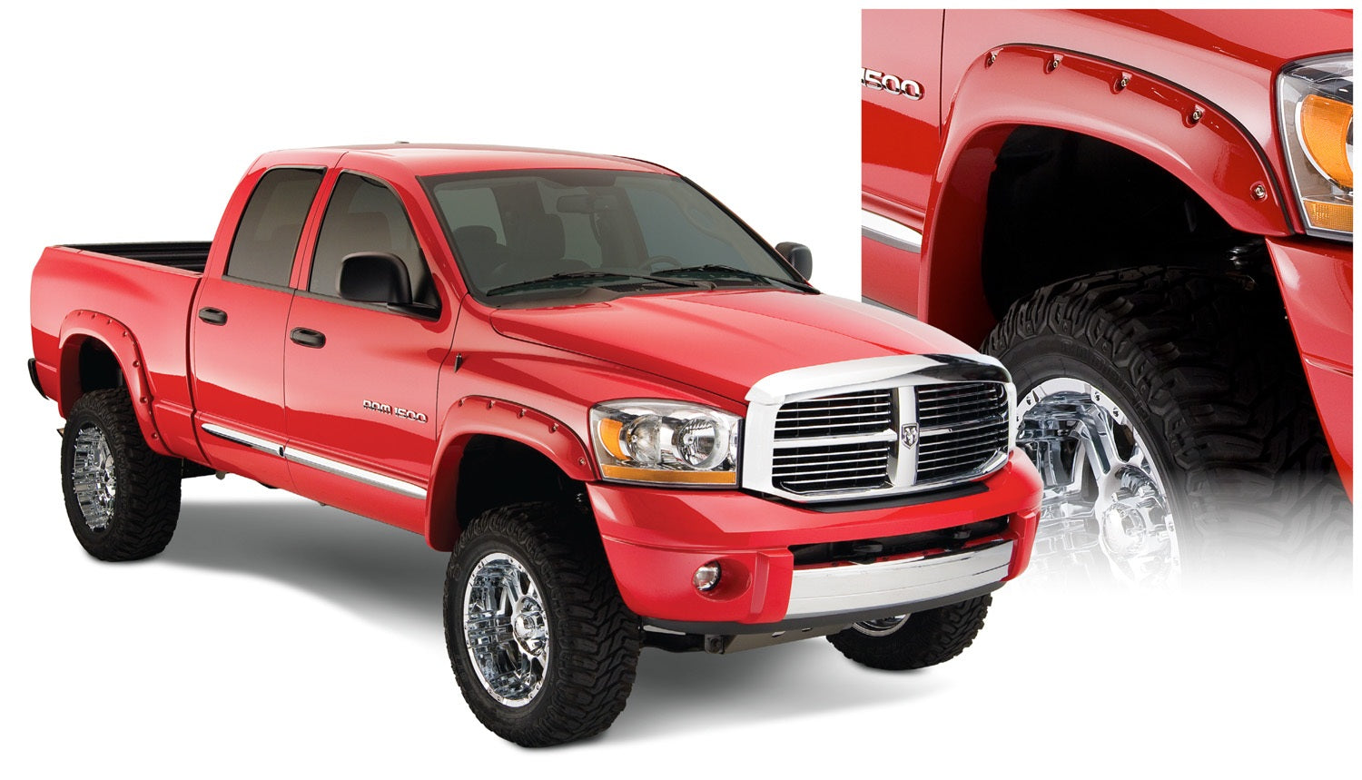 Bushwacker 50911-02 Pocket Style® Fender Flares Bushwacker 50911-02