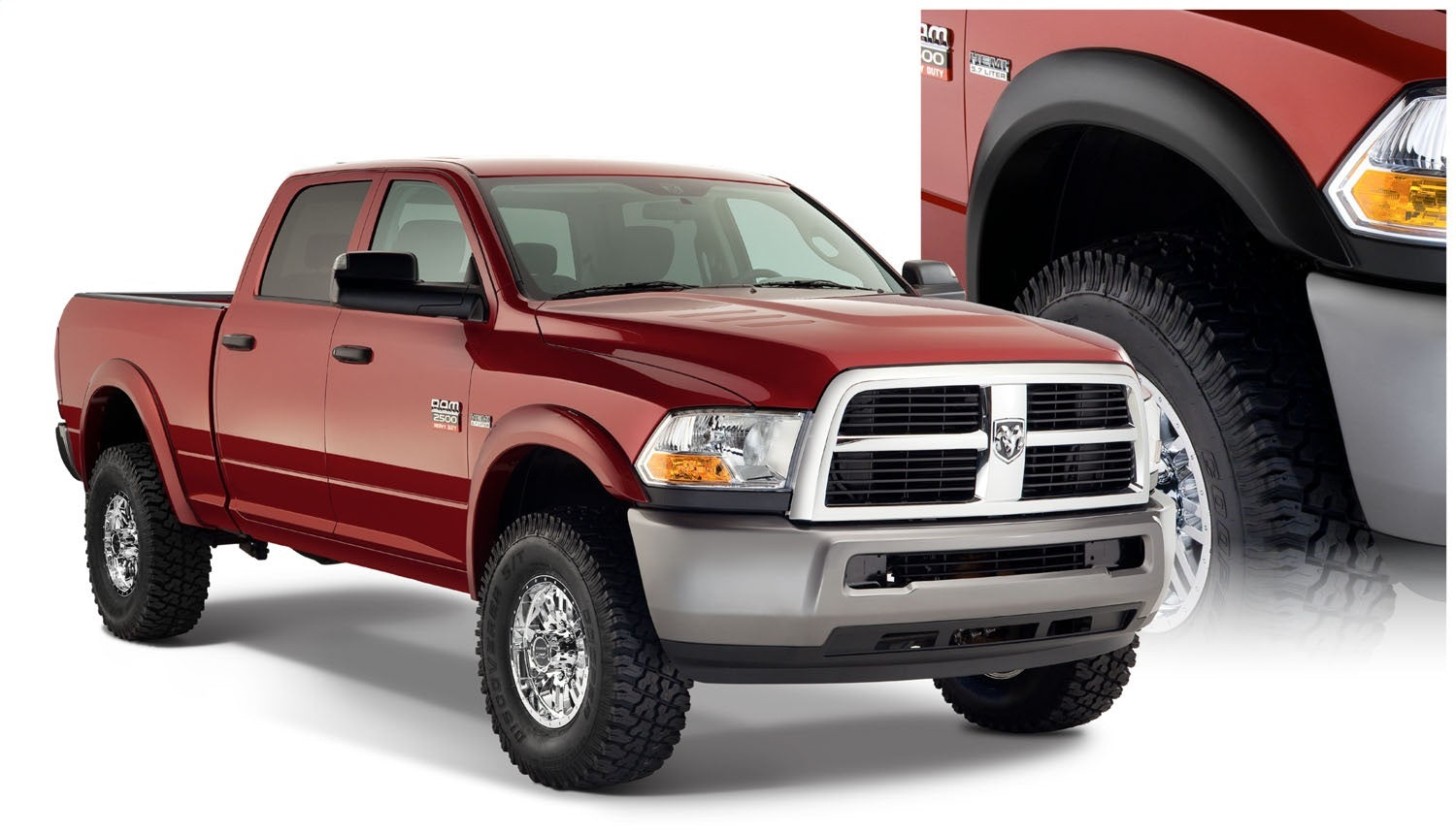 Bushwacker 50918-02 Extend-A-Fender® Flares Bushwacker 50918-02