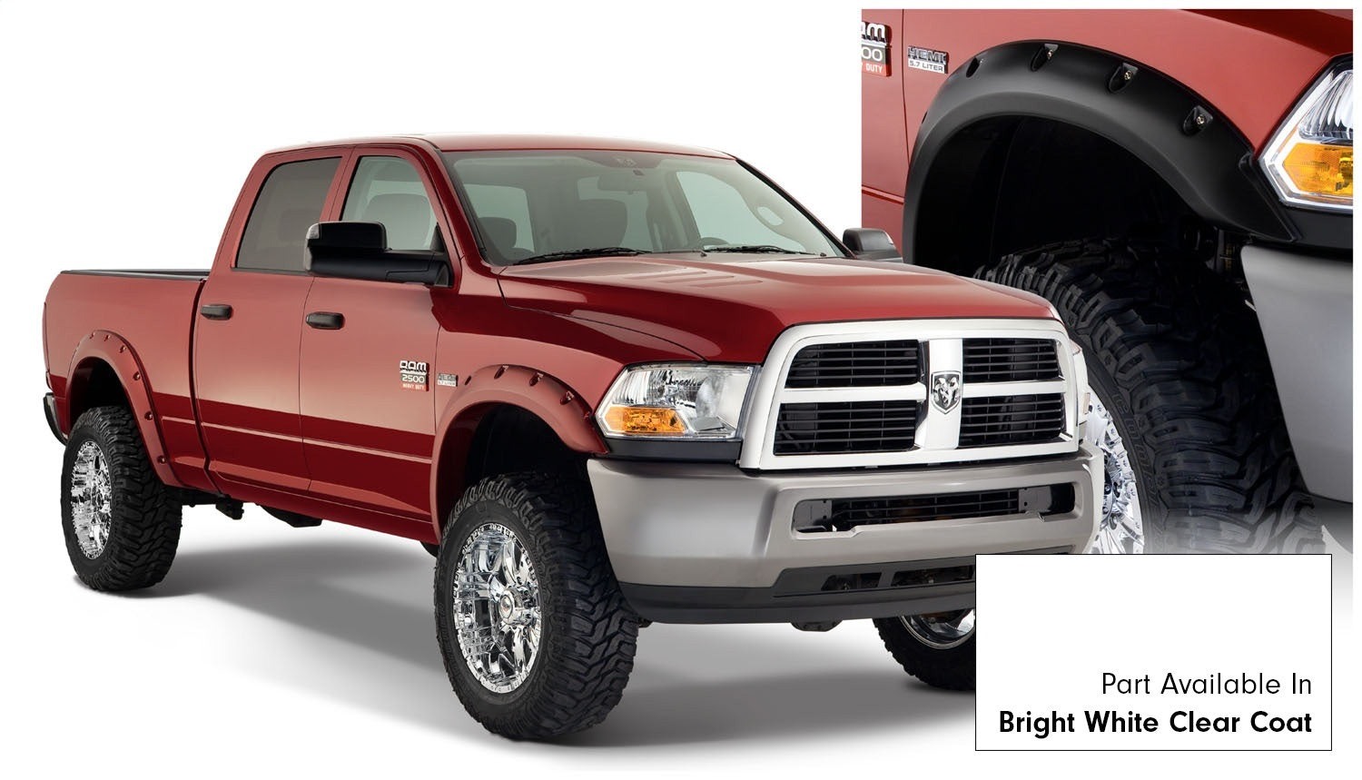 Bushwacker 50919-15 Pocket Style® Color Match Fender Flares Bushwacker 50919-15