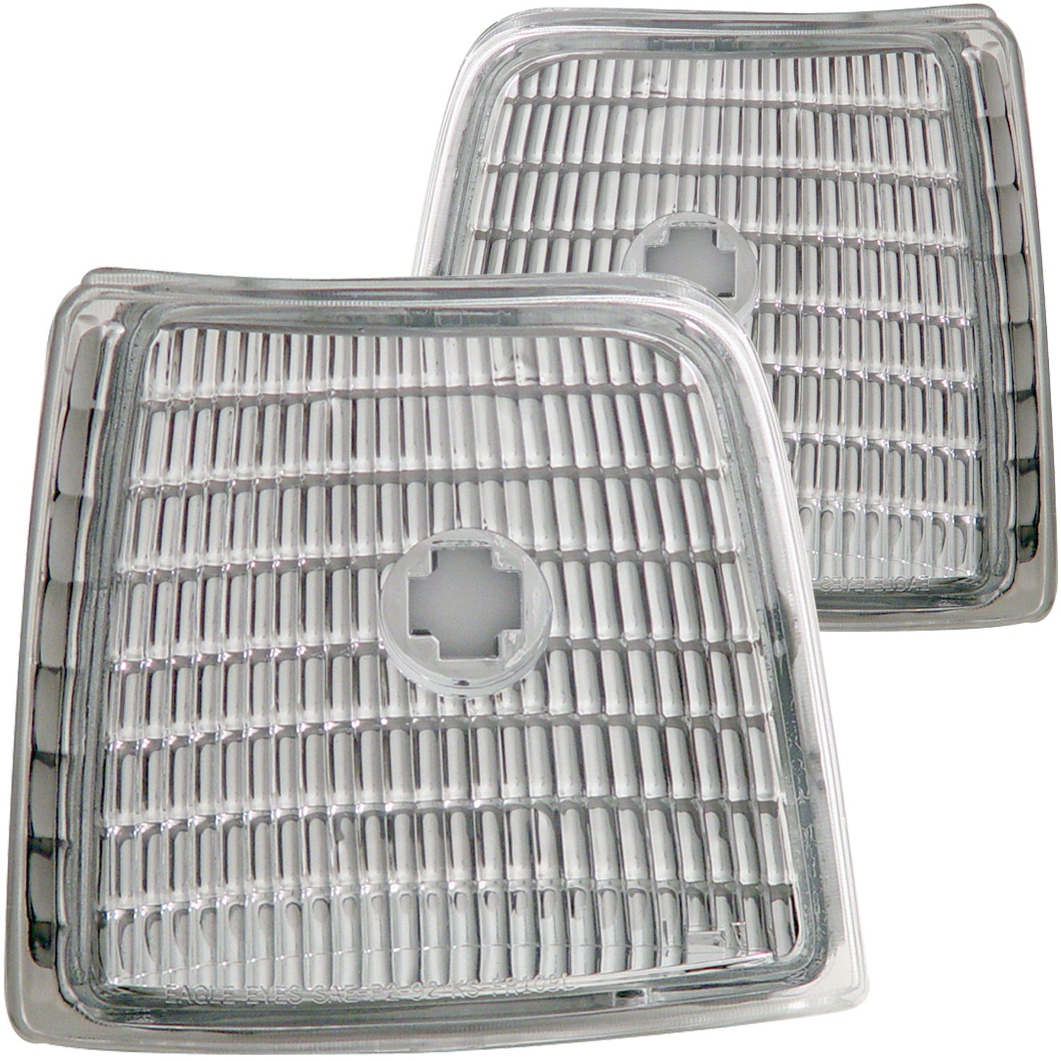 ANZO USA 511049 Side Marker Light Assembly; Euro; Clear Lens; Pair; Chrome; ANZO USA 511049