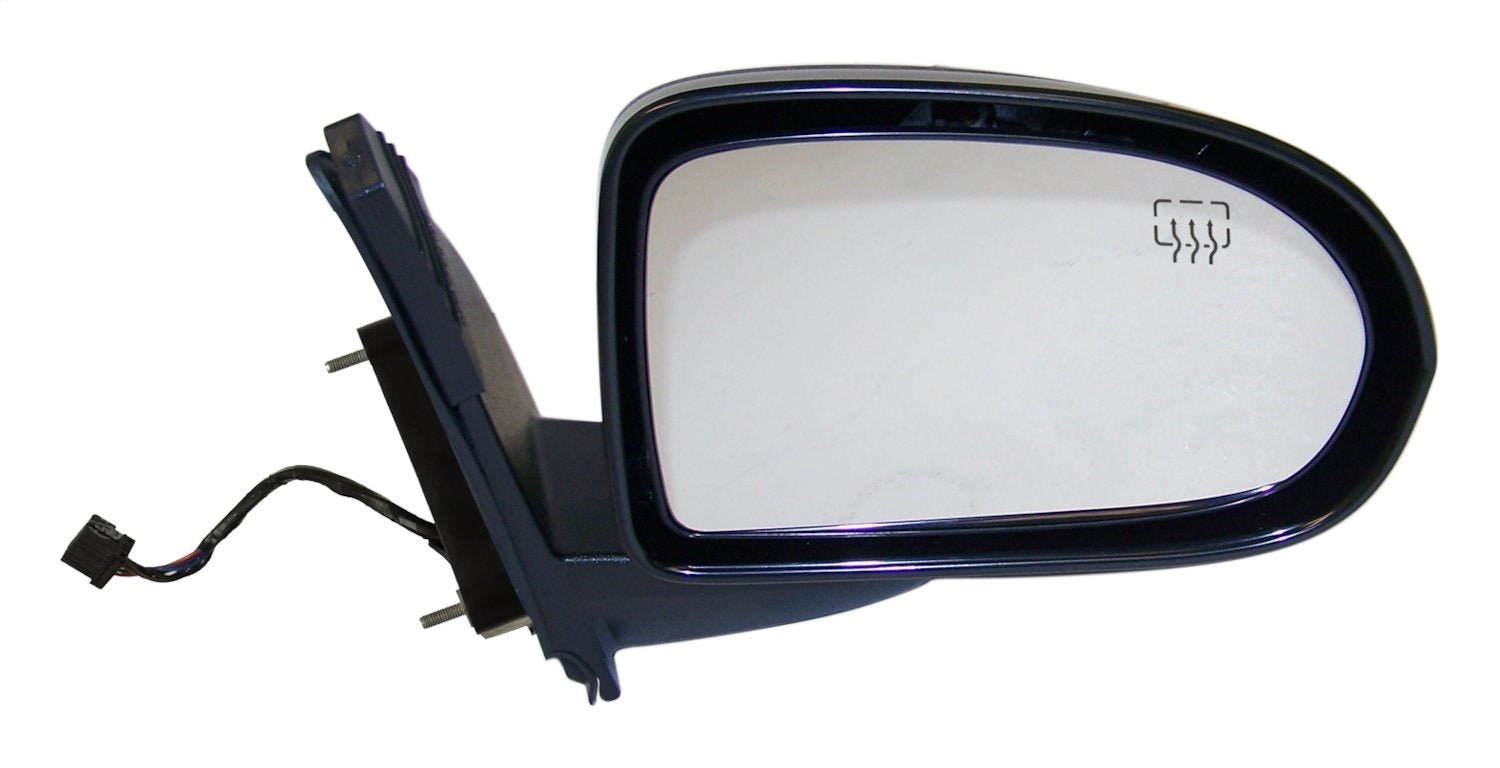 Crown Automotive Jeep Replacement 5115294AG Door Mirror; Right; Power; Power-Folding; Heated; Convex; RHD; Crown Automotive Jeep Replacement 5115294AG