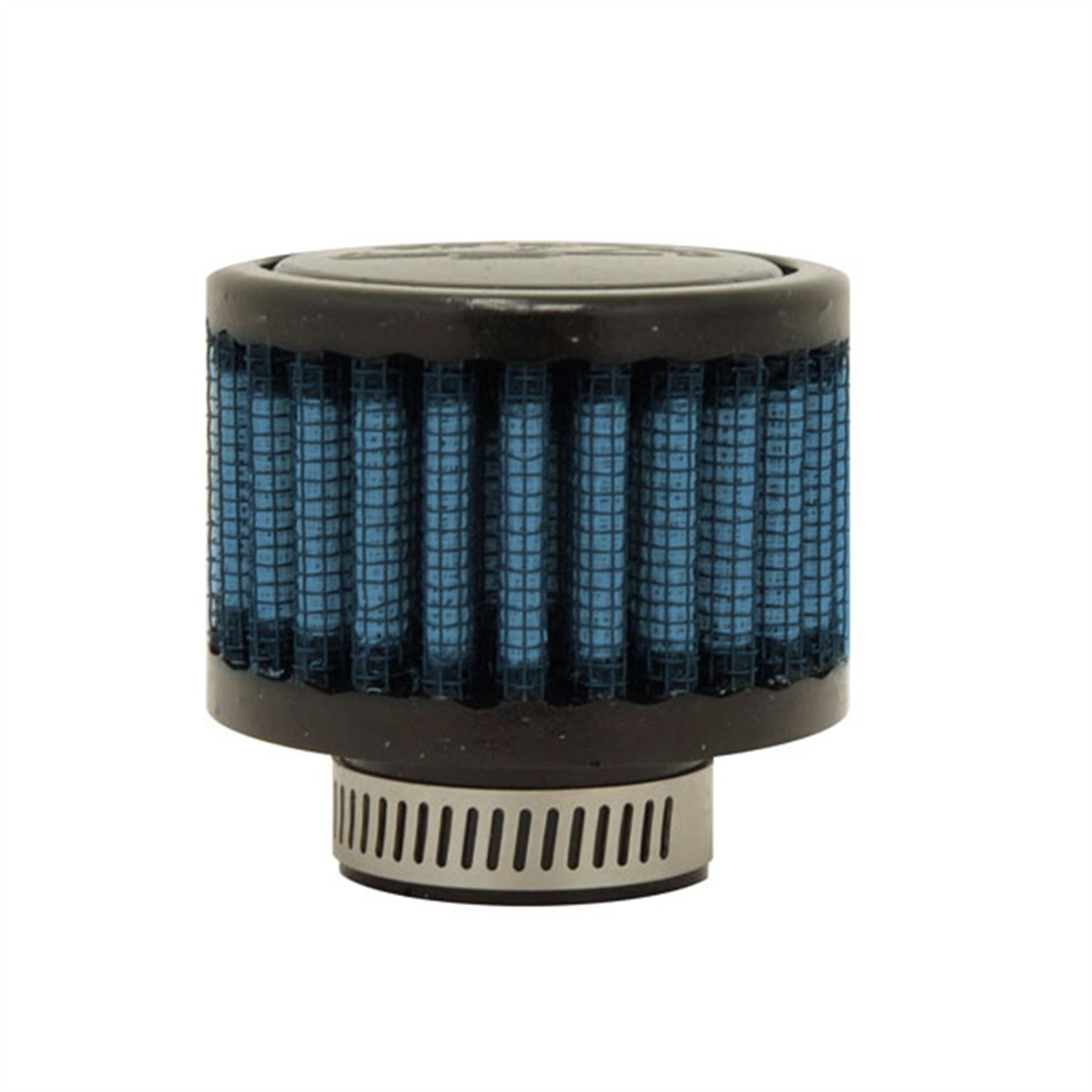 Pro 5 Air Filter; Round; 0.75in. Flange; 2 in. Base; 2 in. Top; H-1.5 in. Blue; Volant 5127