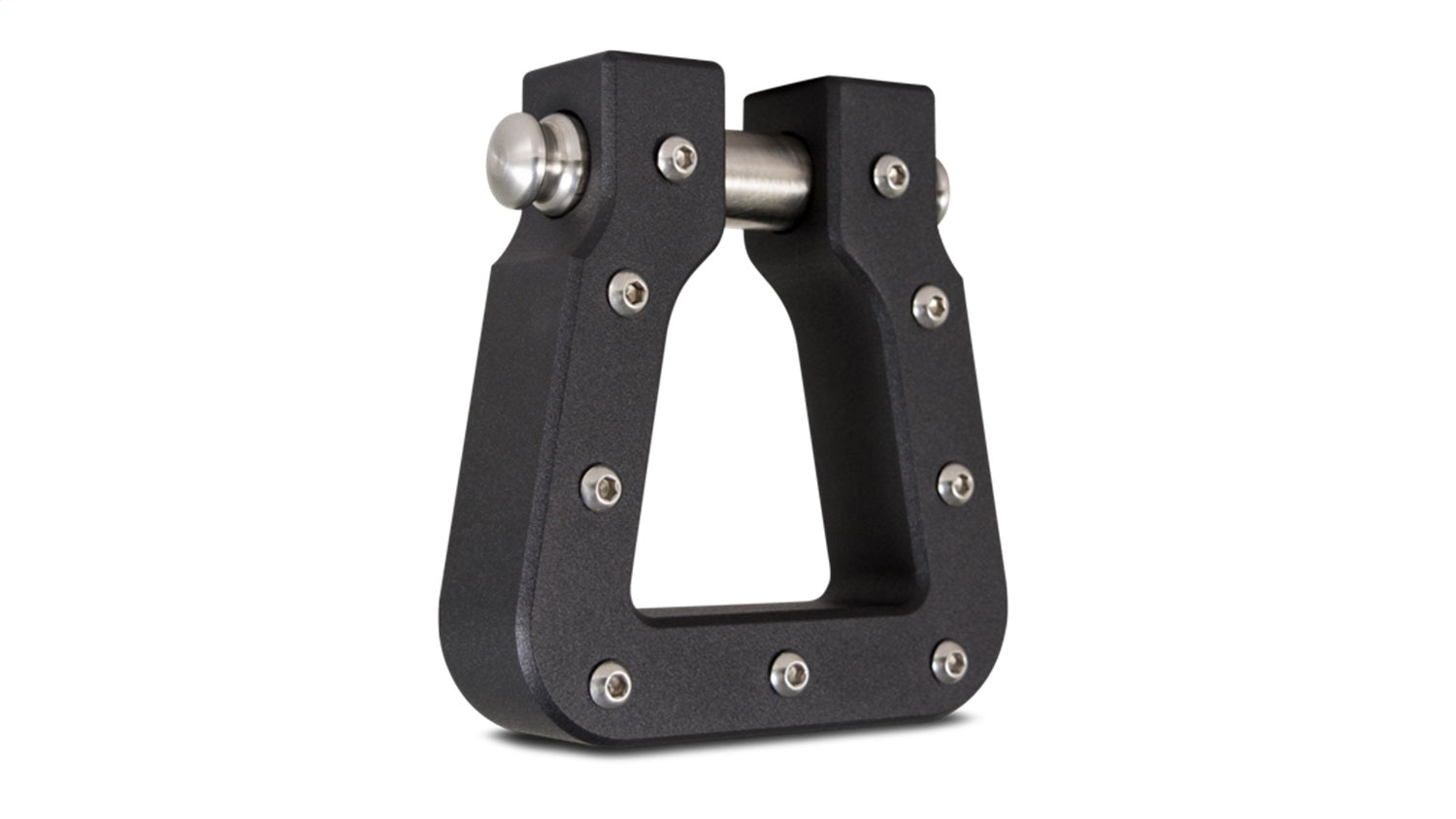 Body Armor 5141-B Mega D-Ring; Single; 7/8 in. Stainless Pin; Black; Billet Aluminum; Body Armor 5141-B